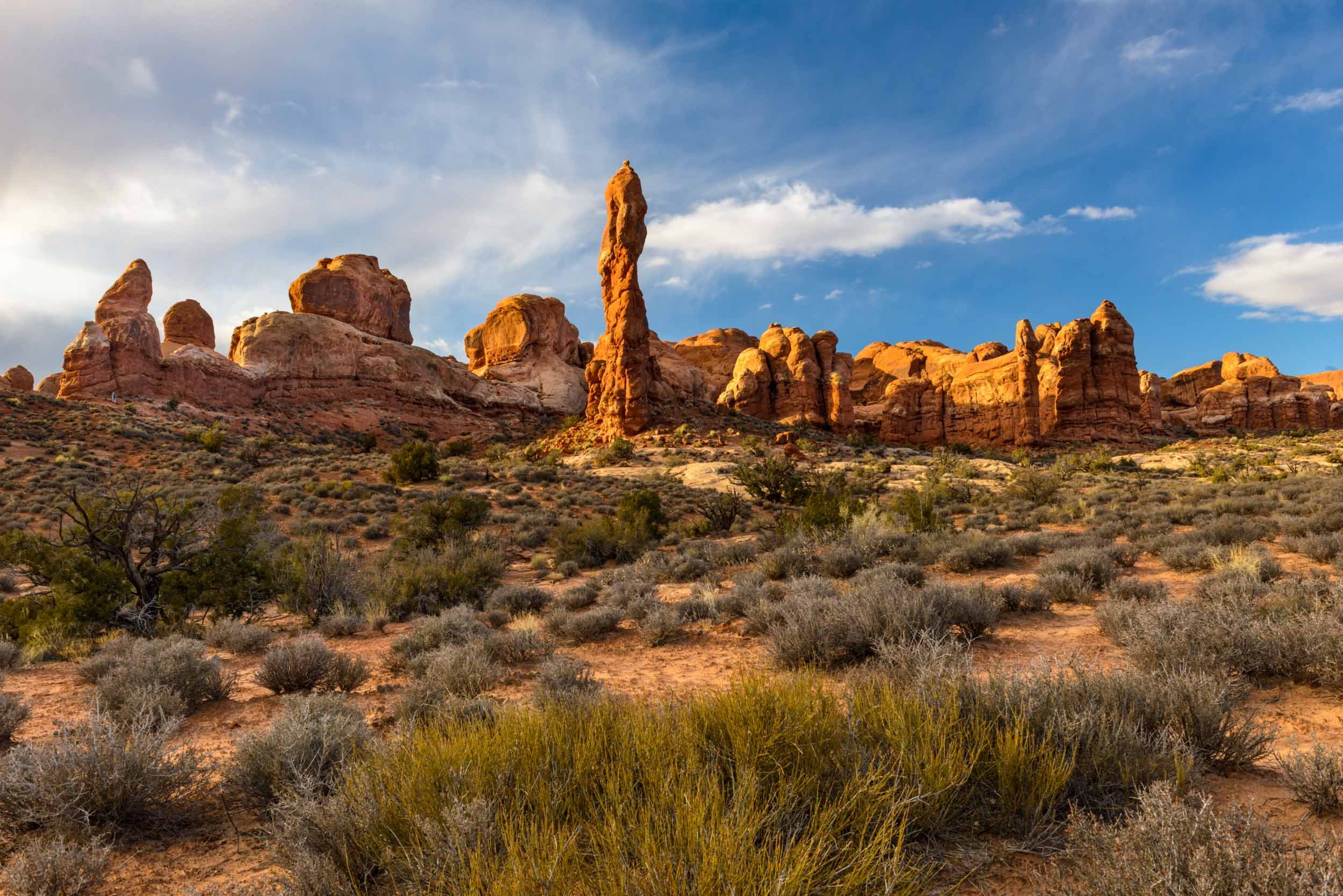 Pillars, Turrets, and Domes, Arches National Park, Utah, USA