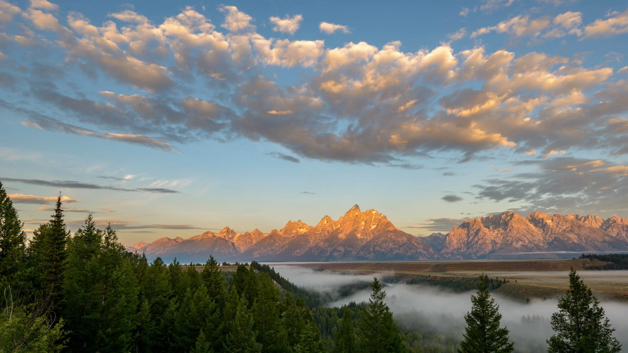 Teton Sunrise, Grand Teton National Park, Wyoming
