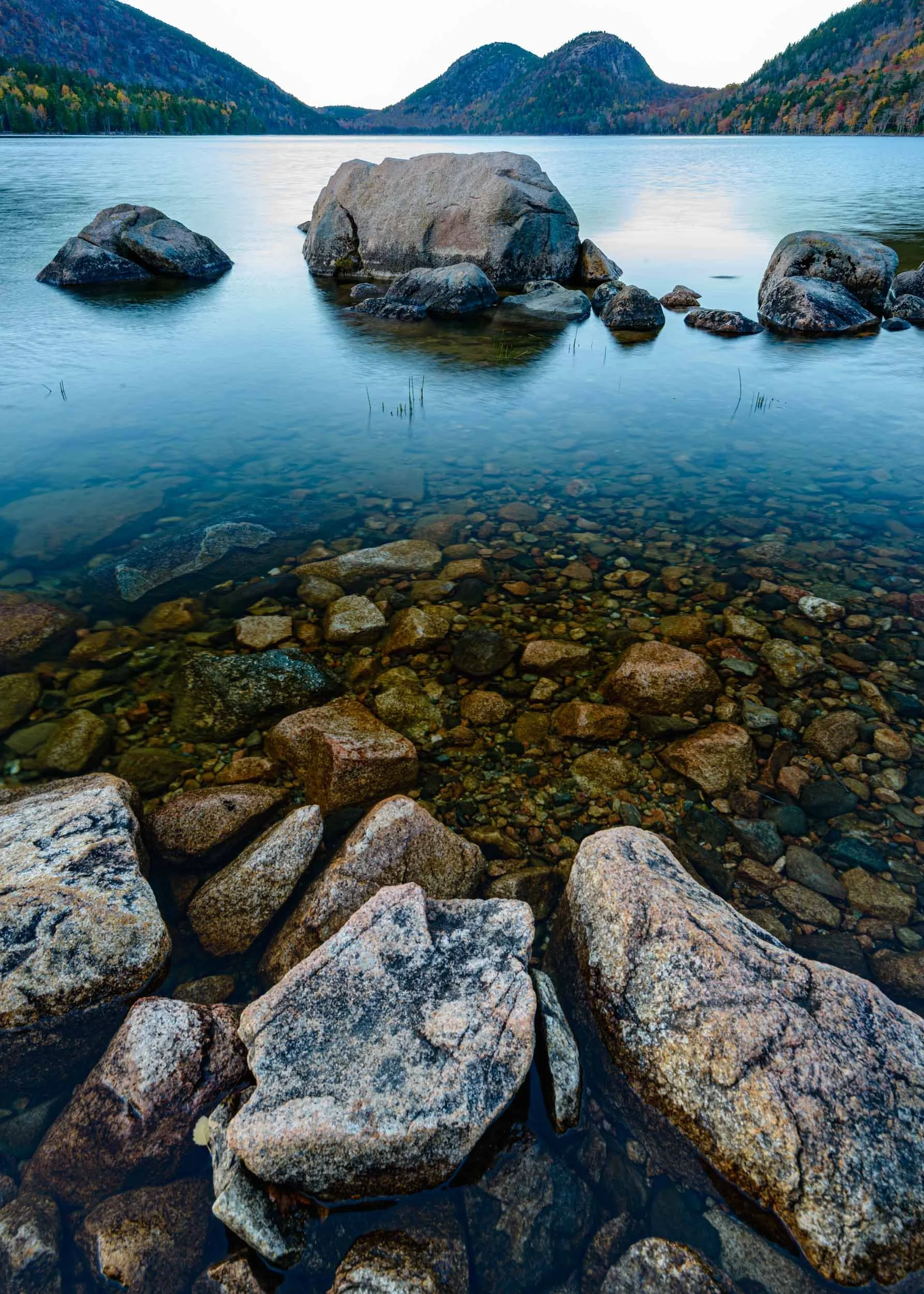 Jordan Pond Twilight, Acadia National Park, Maine, USA