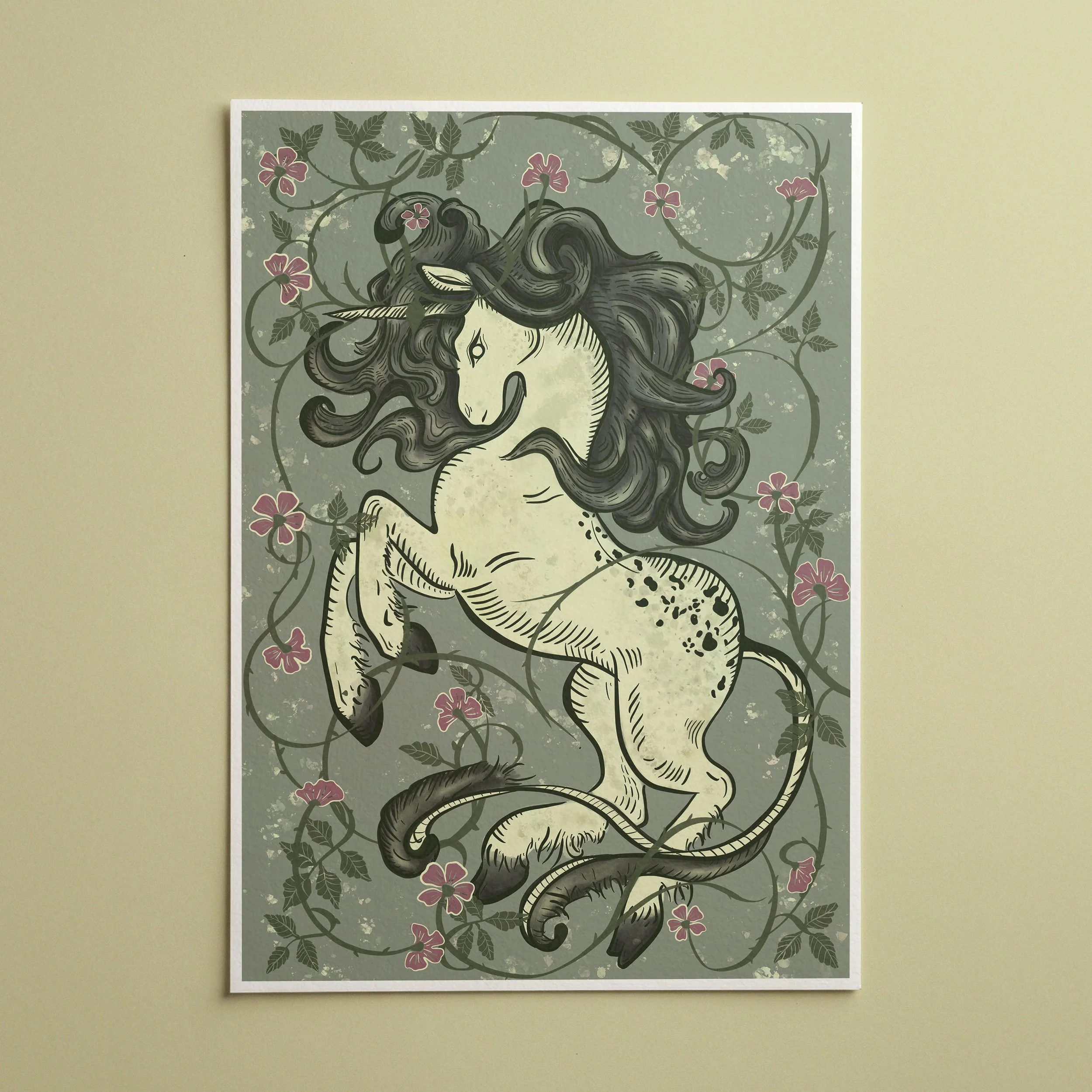 Affiche Licorne