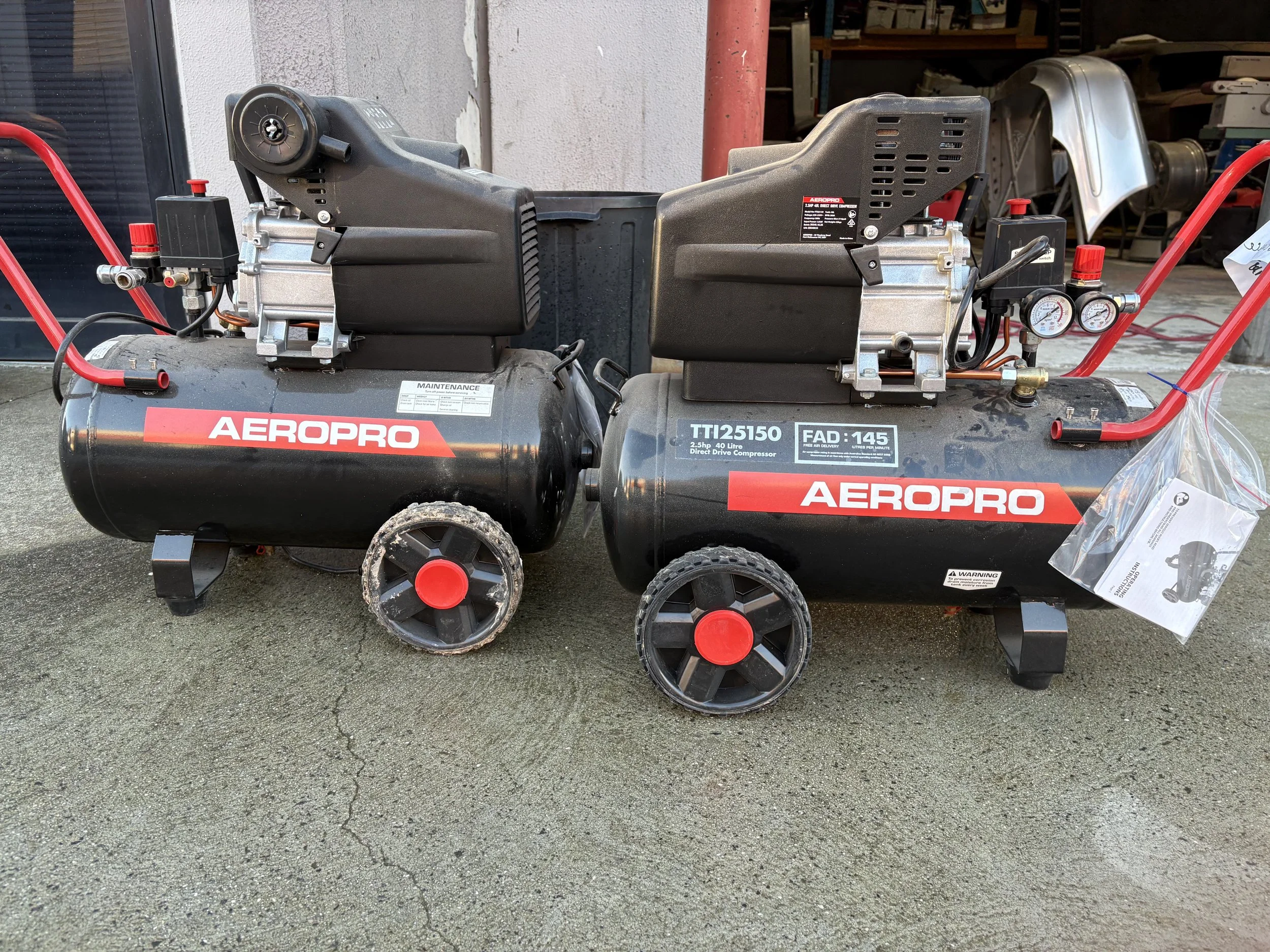 Compressors Matching Pair  ( Faulty Units )   New Condition