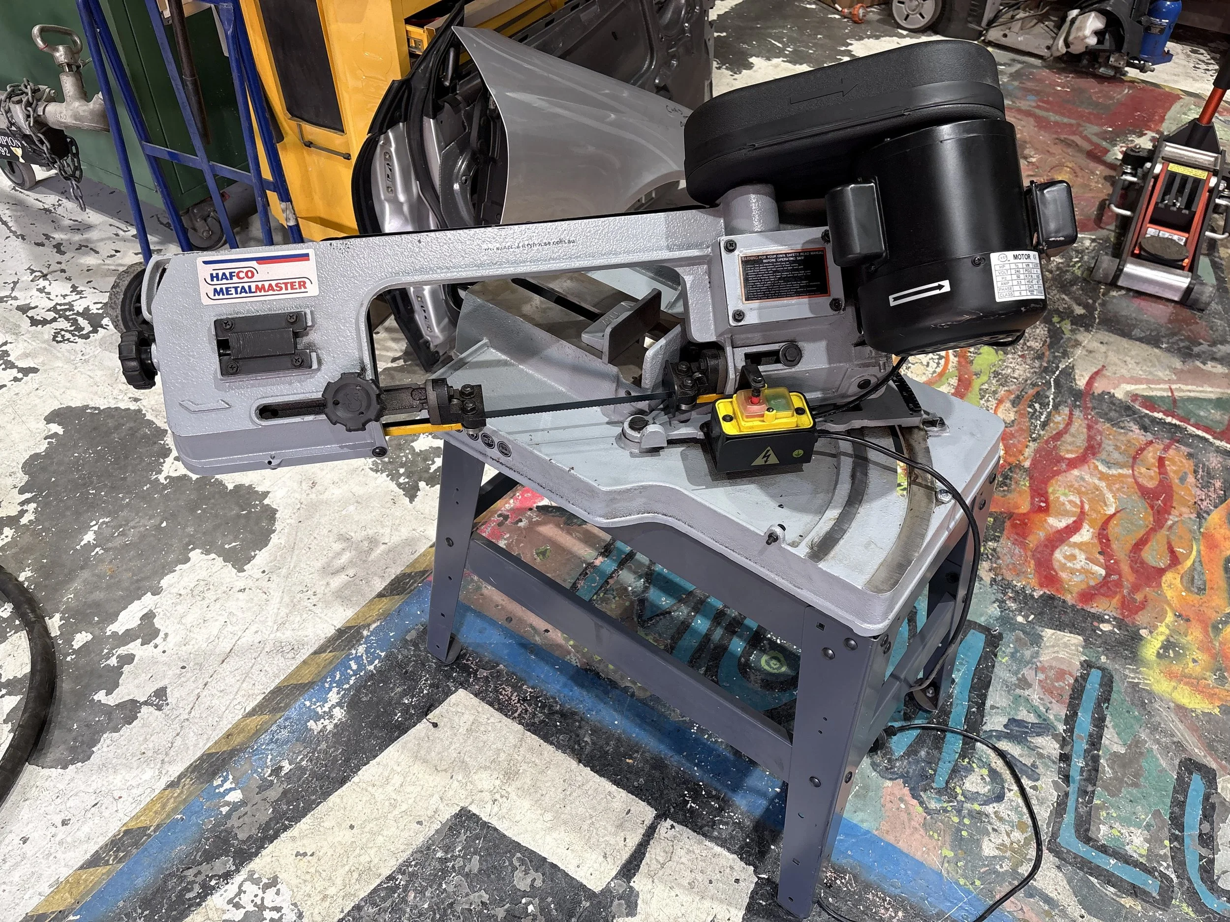 Hafco BS-5S  Swivel Head Metal Cutting Band Saw ( As New)
