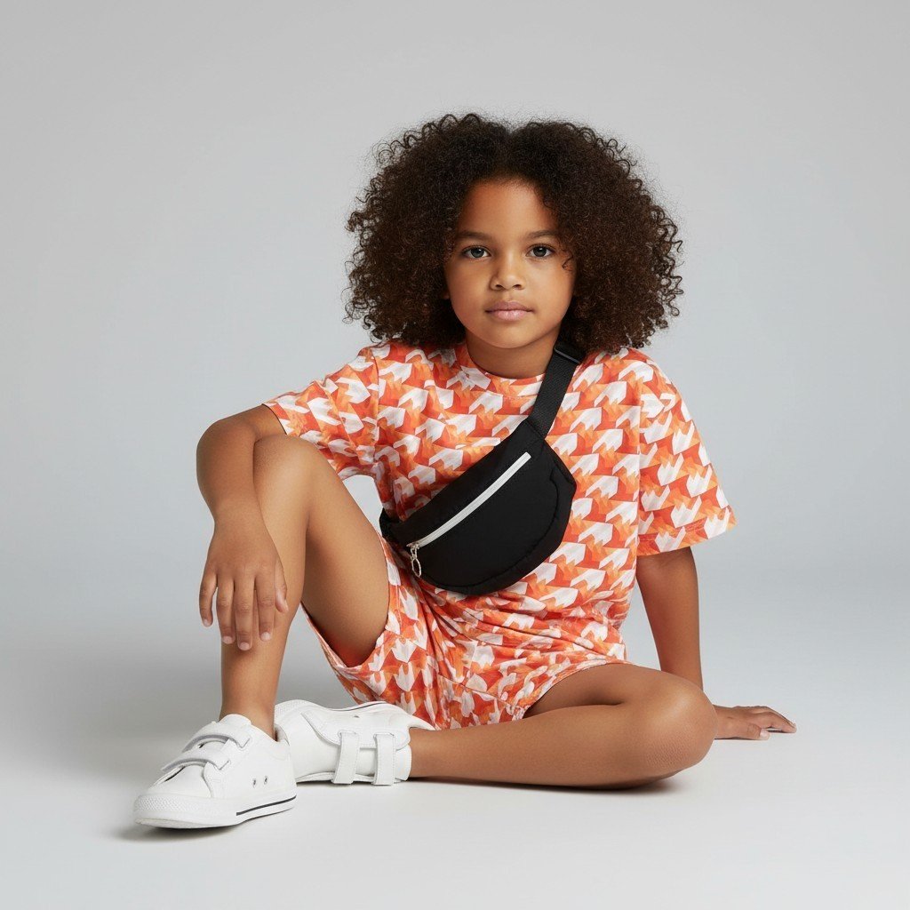 Orange suit set