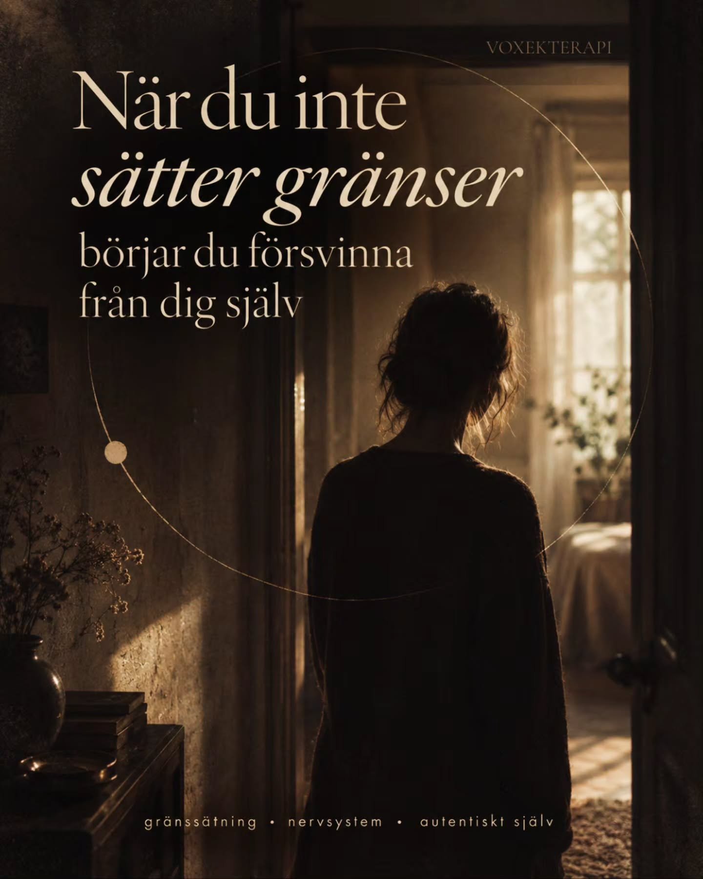 Att inte s&auml;tta gr&auml;nser ser inte alltid dramatiskt ut.

Ofta ser det bara ut som att du &auml;r duktig, lugn, f&ouml;rst&aring;ende, flexibel och sn&auml;ll.

Men under ytan kan n&aring;got annat p&aring;g&aring;.

Du kanske har blivit v&aum