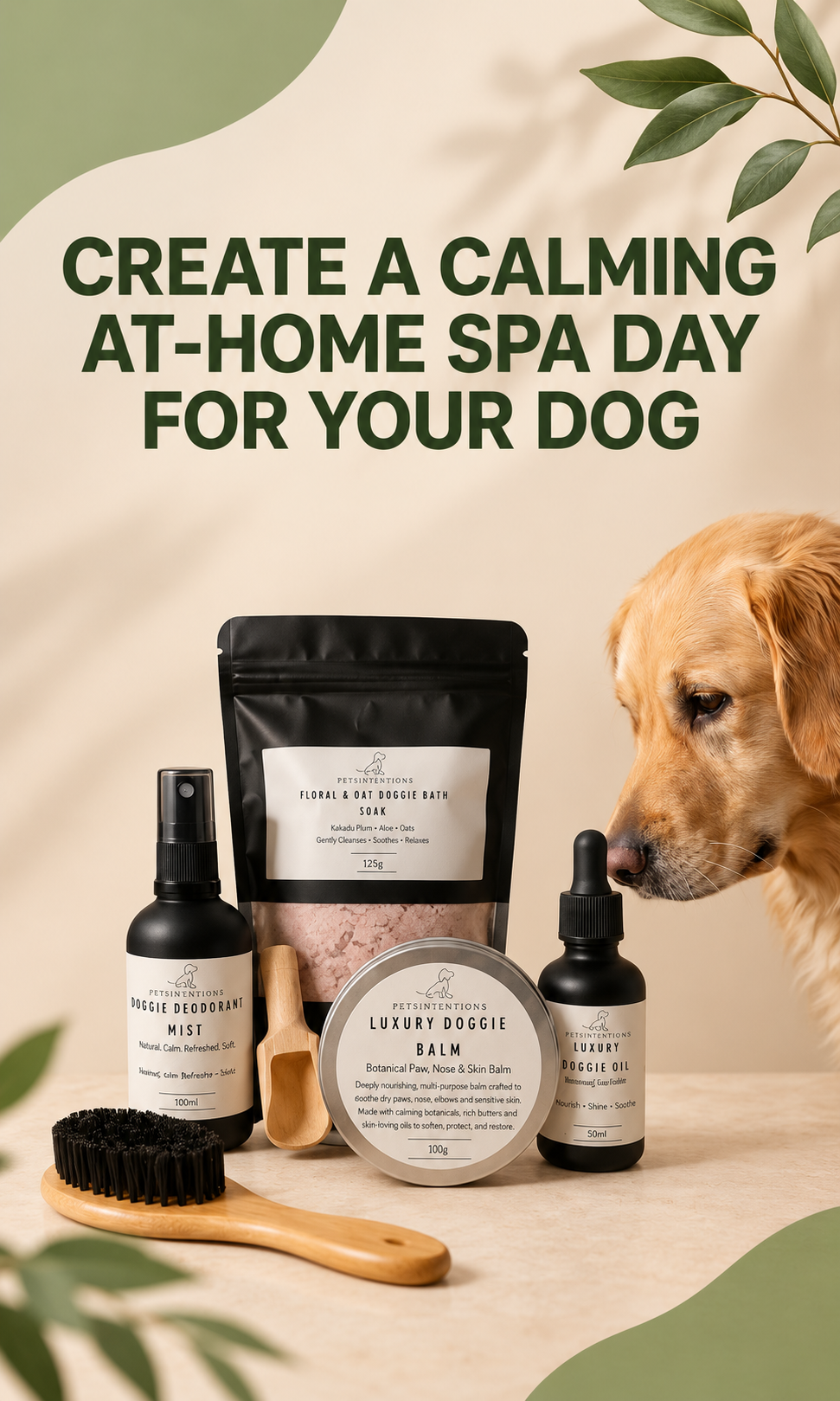 How to Create a Calming At-Home Spa Day for Your Dog
