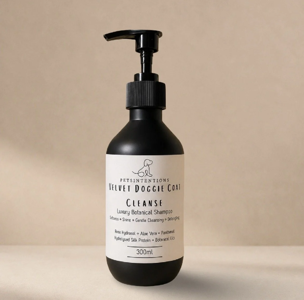 Velvet Coat Dog Shampoo | Hydrating Silk Cleanse