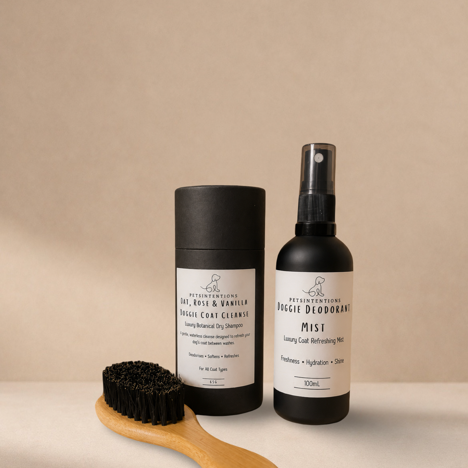 Everyday Fresh Dog Grooming Bundle | Dry Shampoo, Brush & Deodorant Set