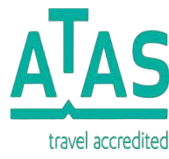 Logo with the text 'ATA' in large turquoise letters and smaller text beneath that reads 'free' and 'update'.