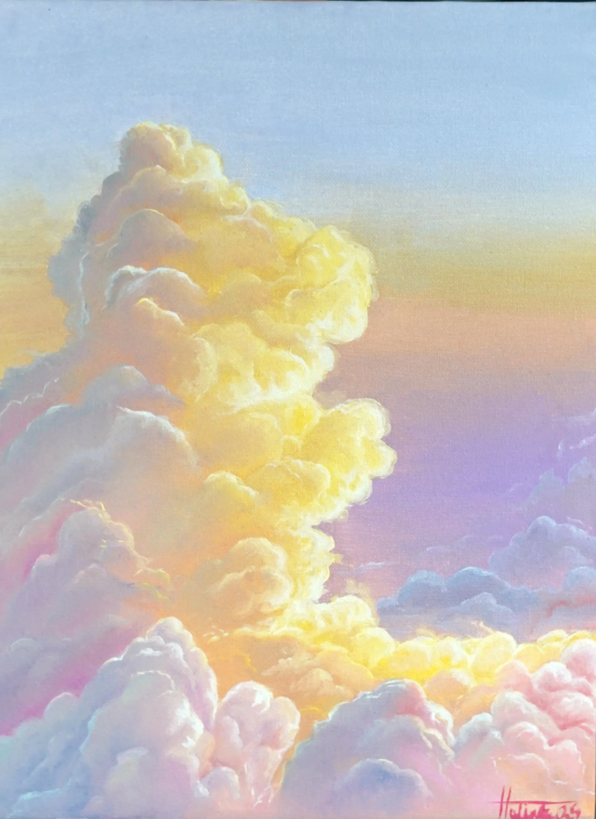 Cumulonimbus Clouds at Sunrise