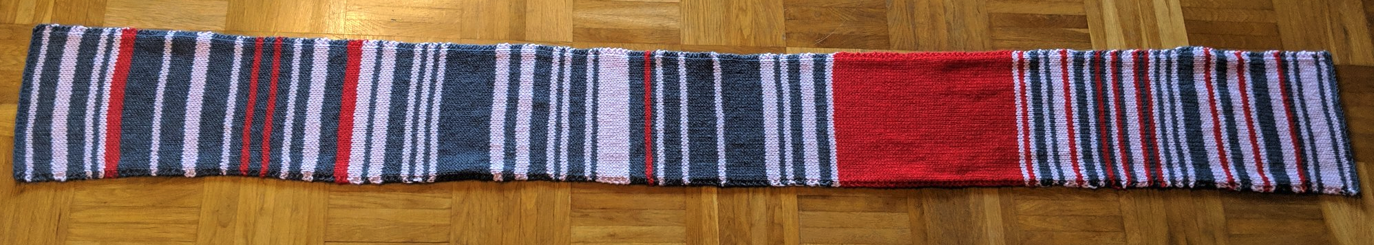 ‘Train Delay Scarf’ – a twitter sensation in January 2019.