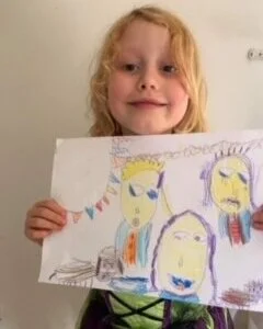 Meet Alice - the first child to pass her Discover at Home Arts Award!