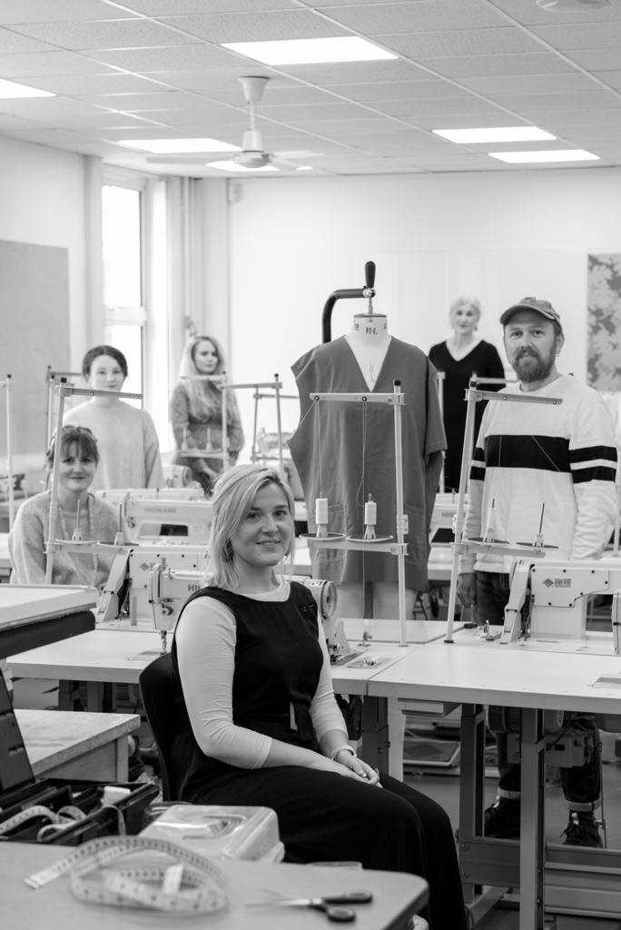 Creative Trade Route partners collaborate to make scrubs for Gloucestershire medics
