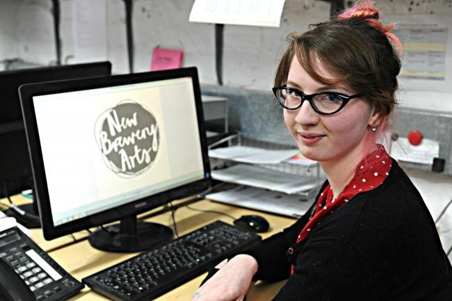 Jodie Sutton was an intern at New Brewery Arts, as part of the Creative Employment programme