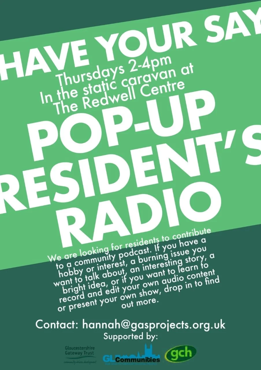 Pop-Up resident's radio - Have Your Say!
