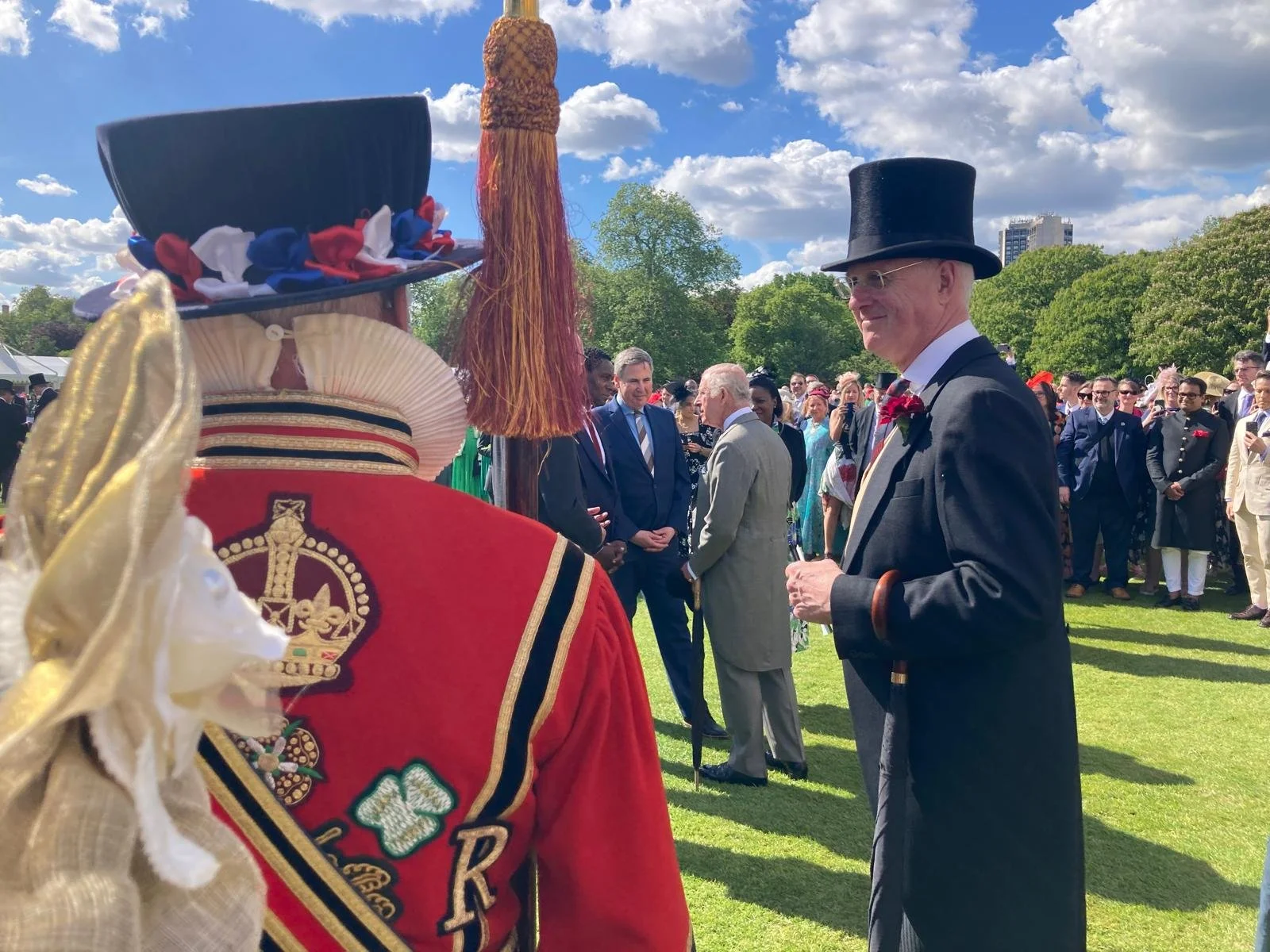 Creative Industries recognised at Palace garden party hosted by King Charles.