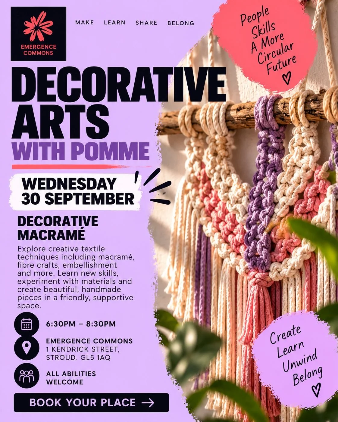 DECORATIVE ARTS WITH POMME