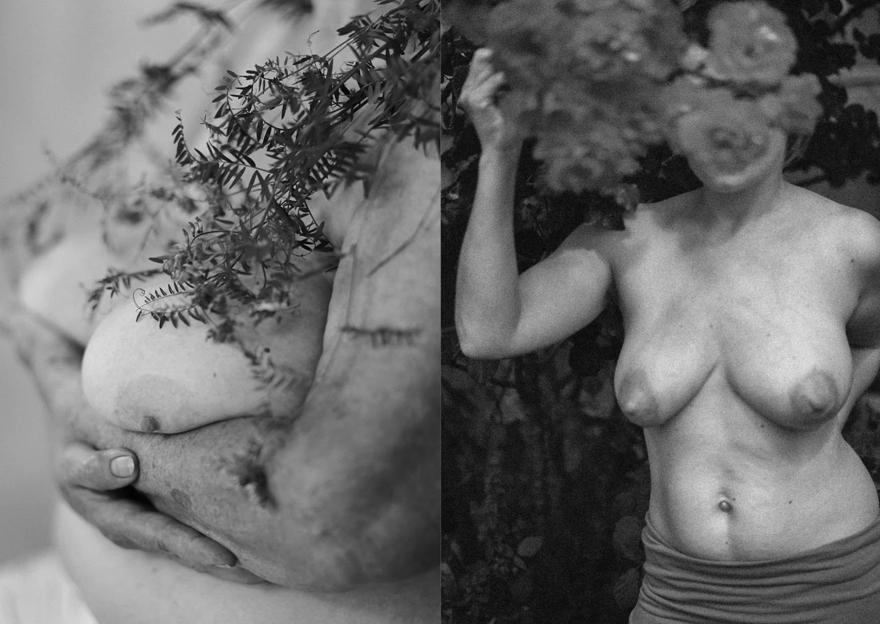 Boobs &amp; Blooms in der brigitte