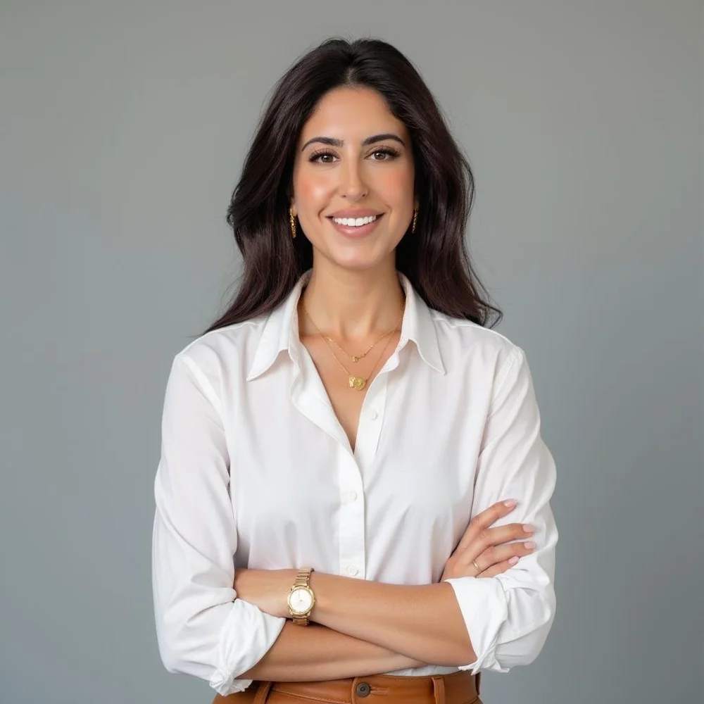 Dr Sara, doctor at Tajmeel by Amna
