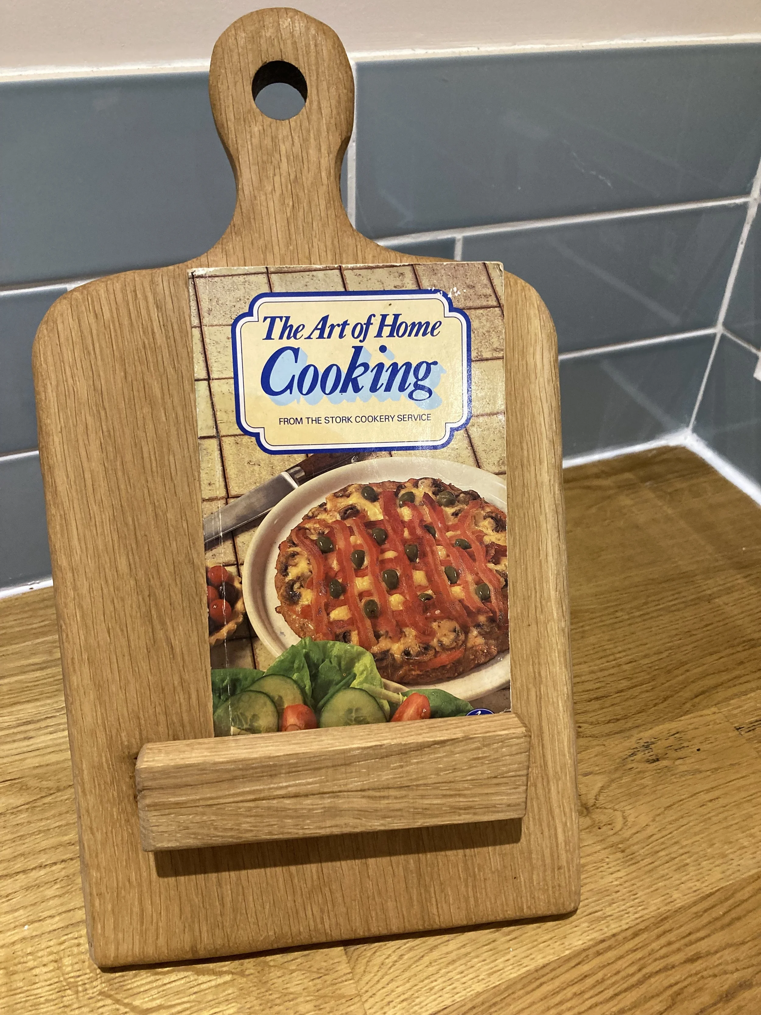 Cookbook Chopping Board