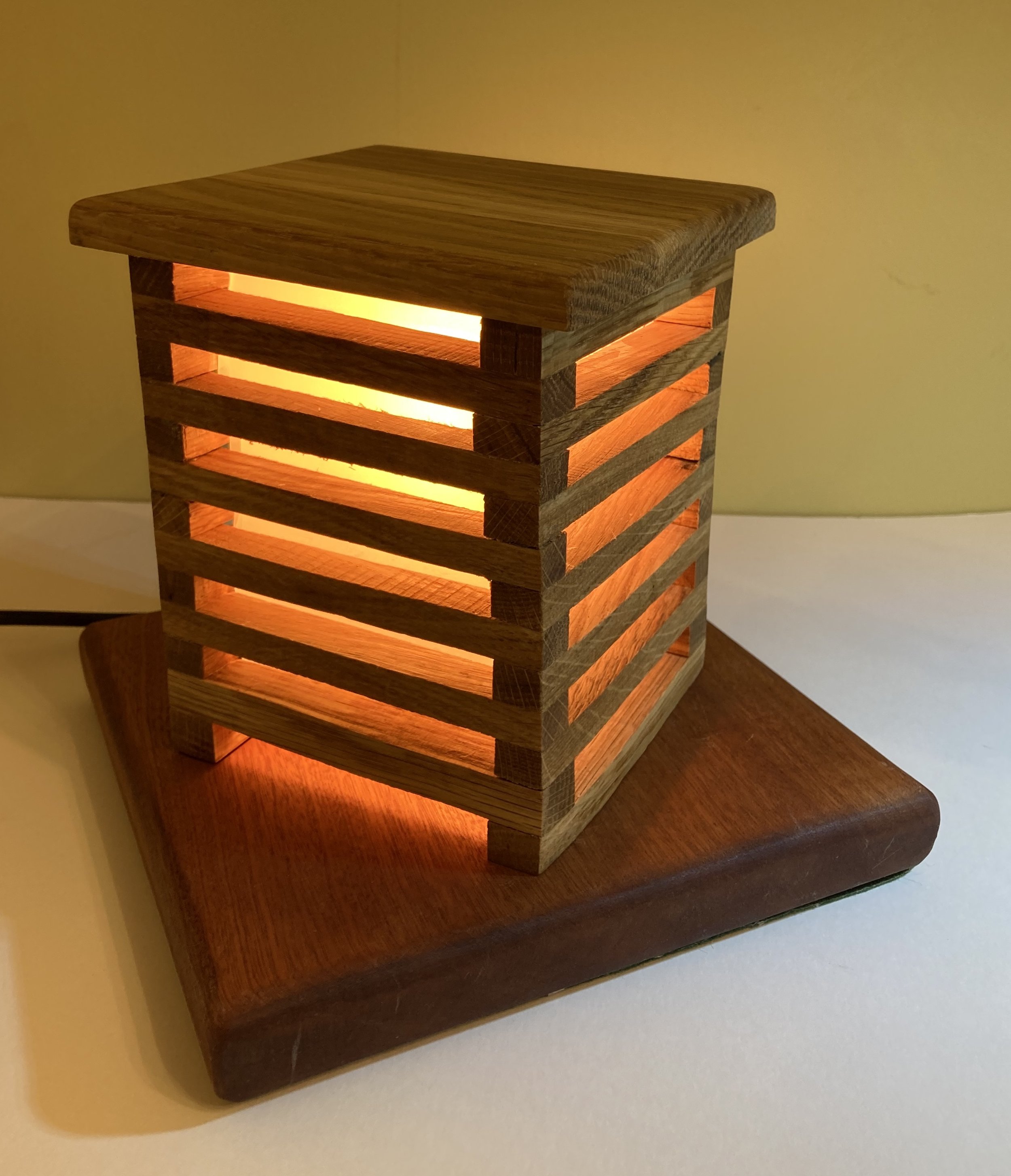 Jenga Lamp