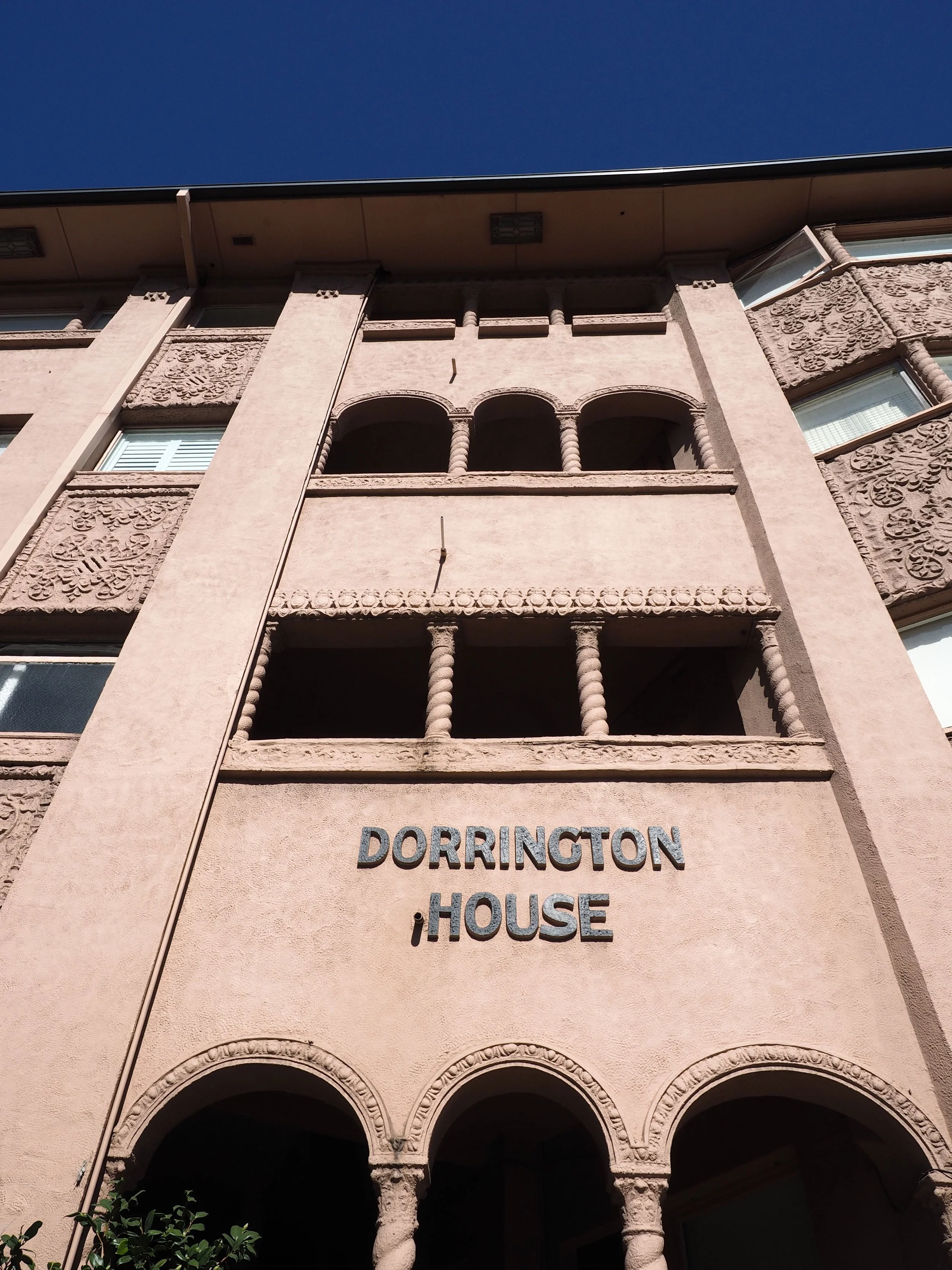 Dorrington House flats, South Yarra, designed and built by Howard Lawson in the 1930s.