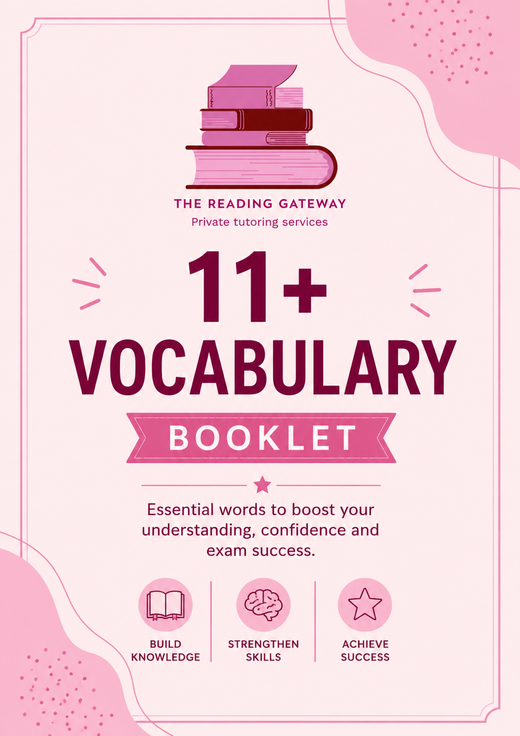11+ Vocabulary Booklet