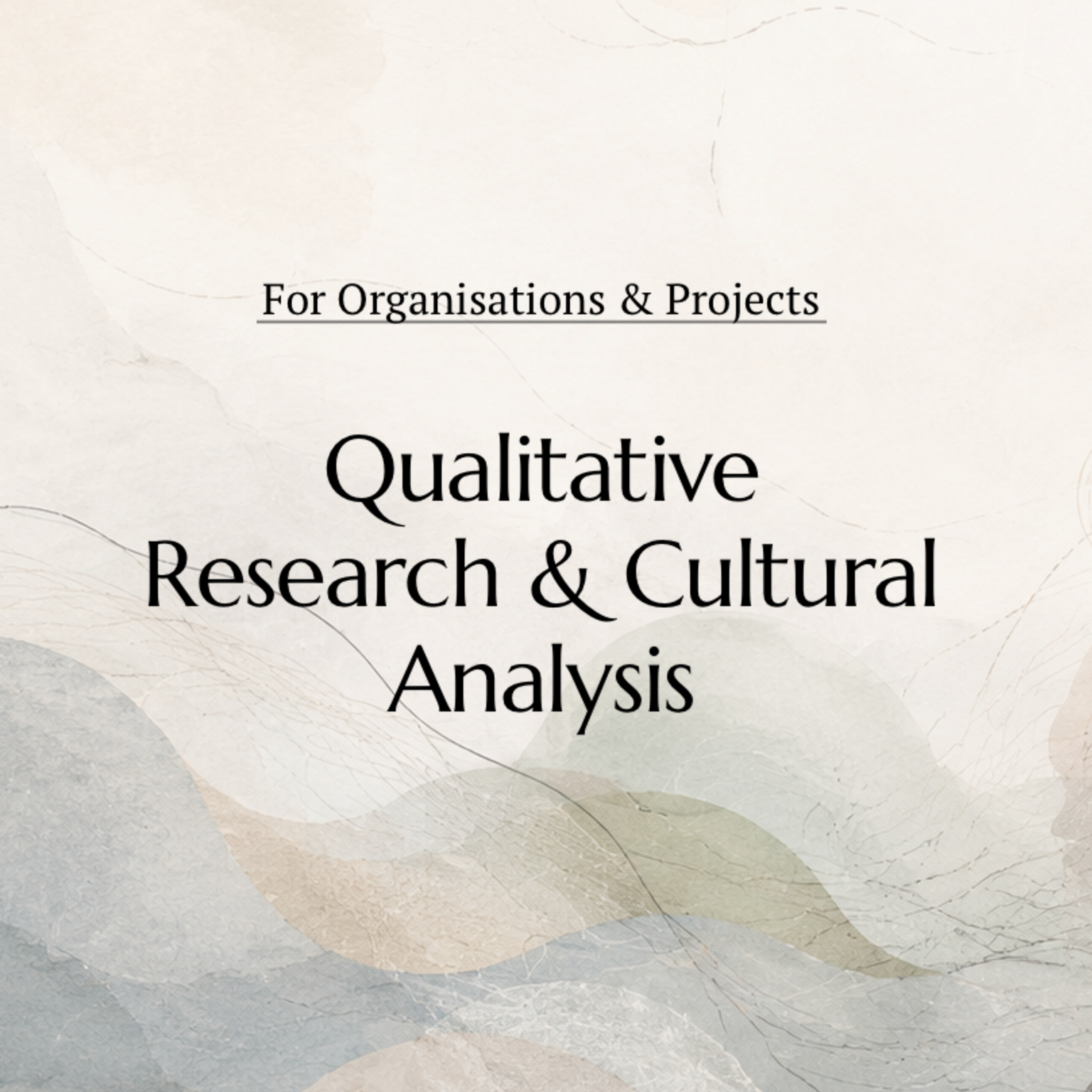 Research and Cultural Analysis for organisations and research projects at Maria Fermin Research Studio Work With me