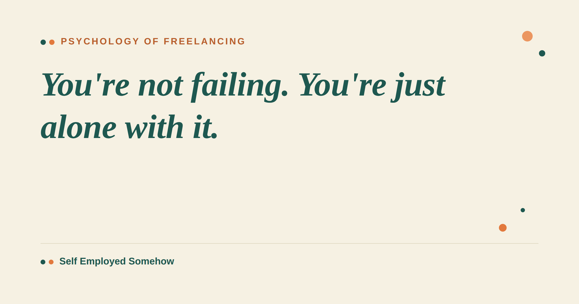 Leaving Your Job Doesn't Remove Your Boss