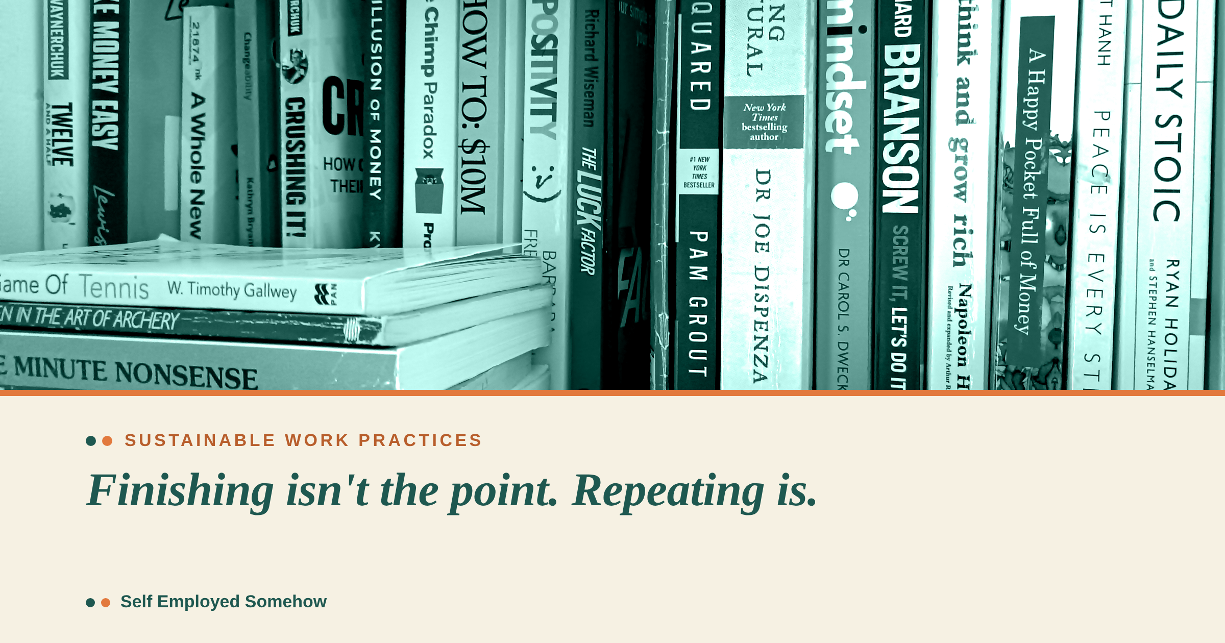 You Don't Need To Finish The Book
