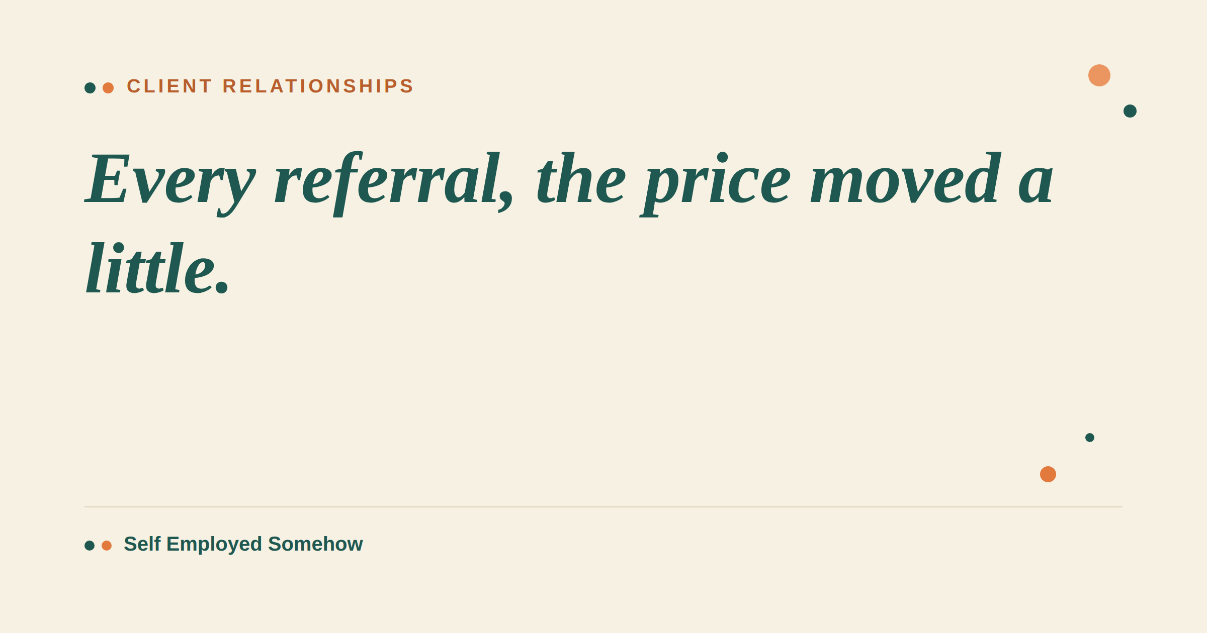 My First Job Paid $6 An Hour. Referrals Got Me To Six Figures.