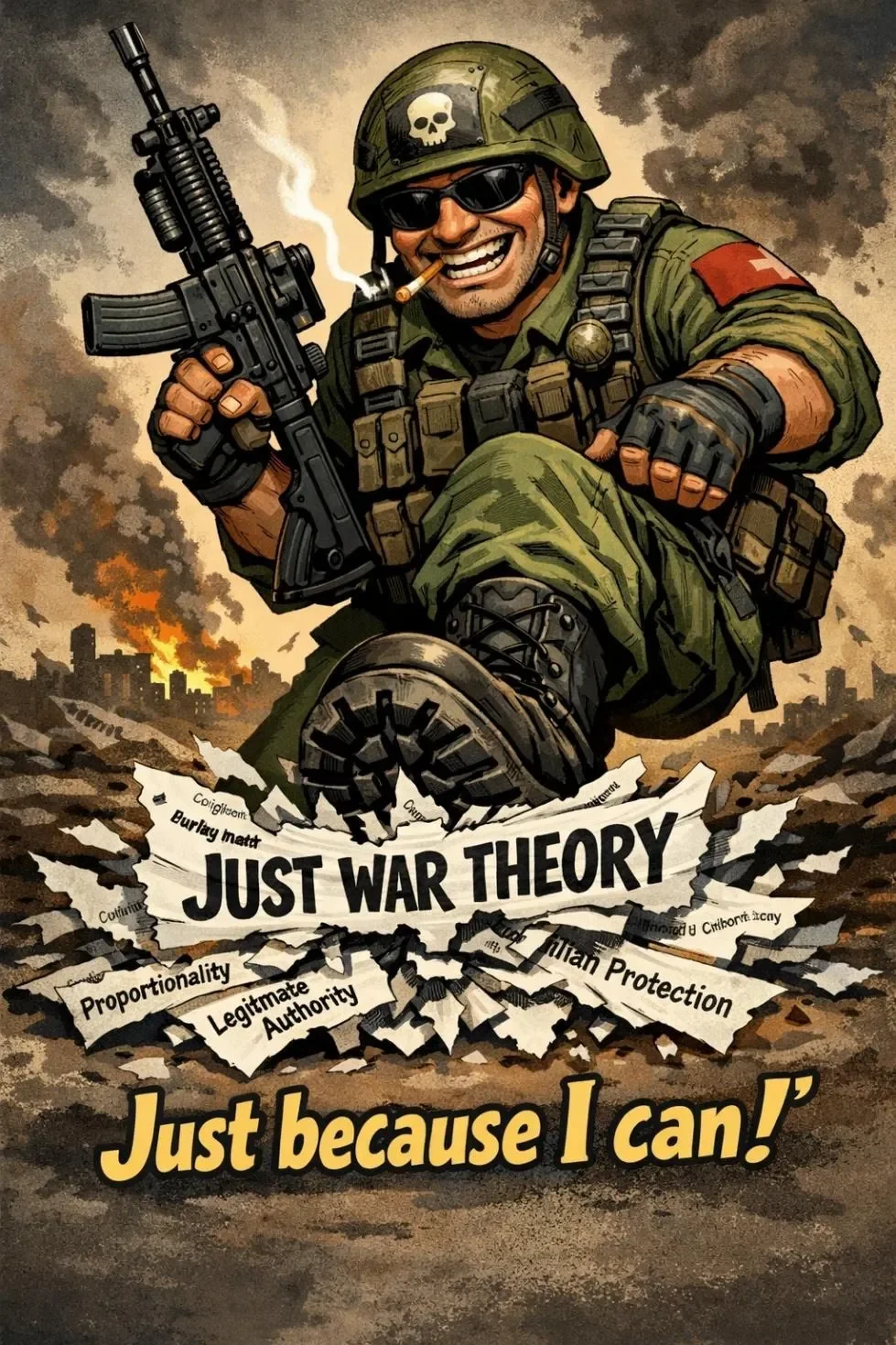 Just…Because He Can?