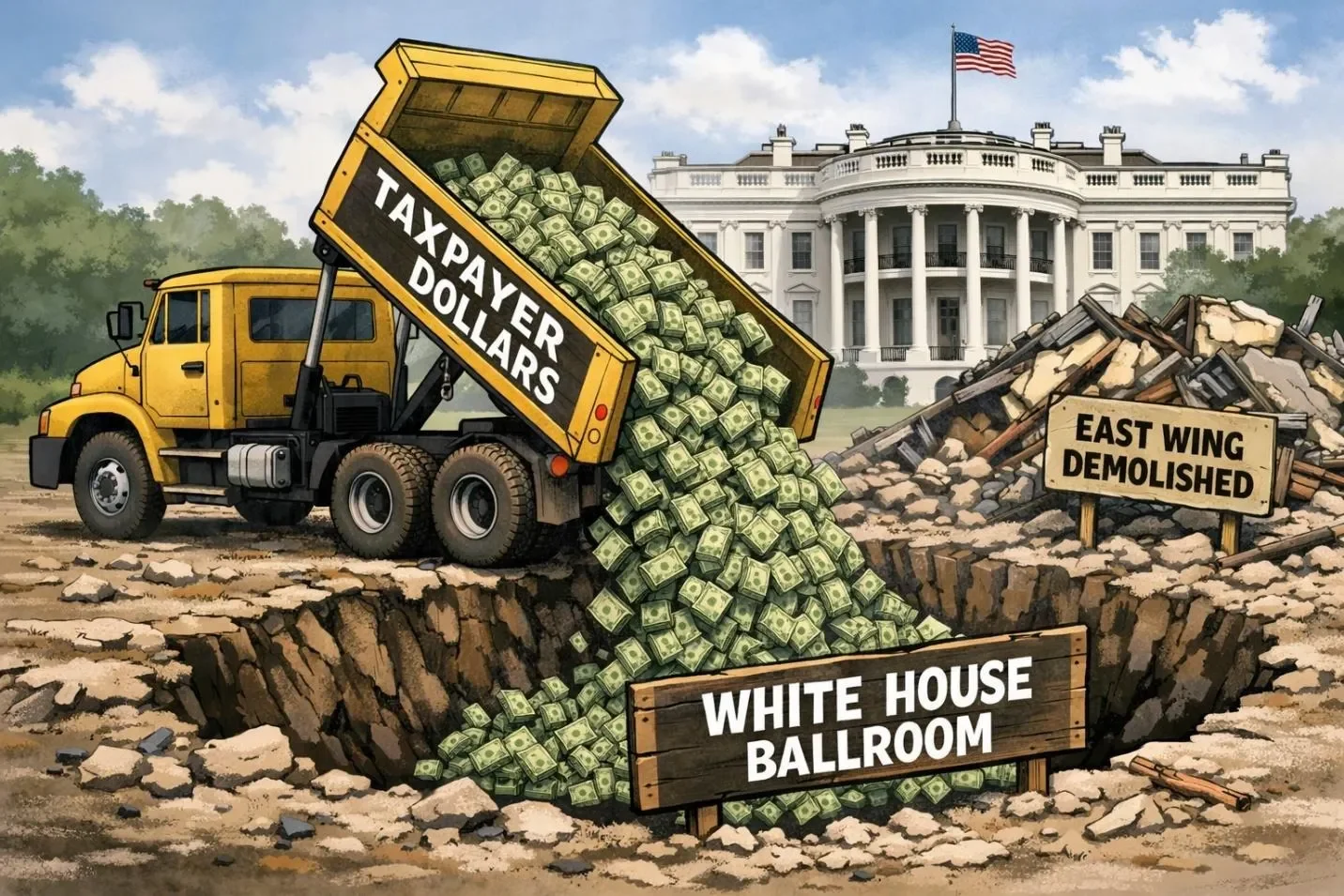 The "Long Con" - Trump’s Billion Dollar Ballroom