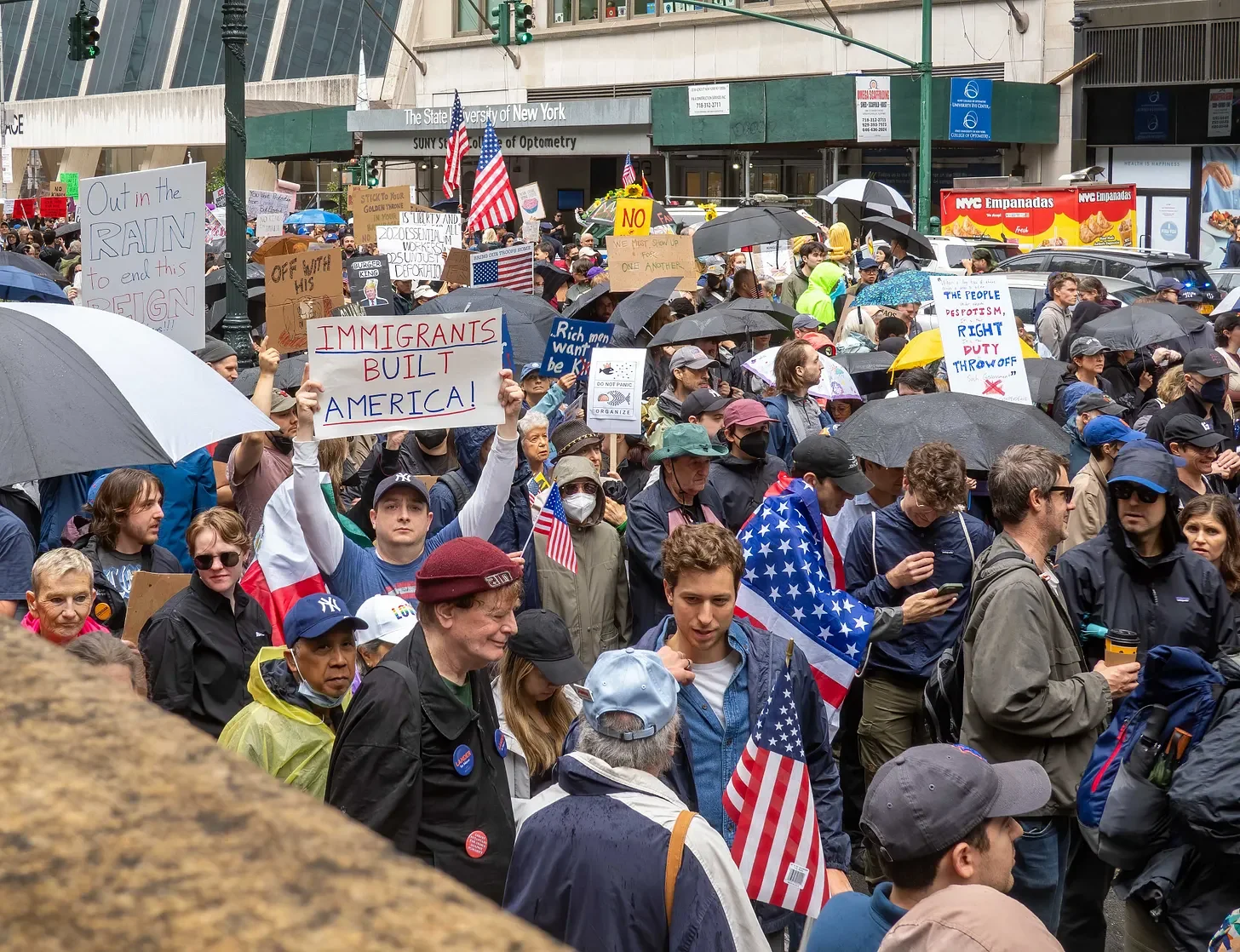 Strange Bedfellows and the Defense of Democracy – No Kings!