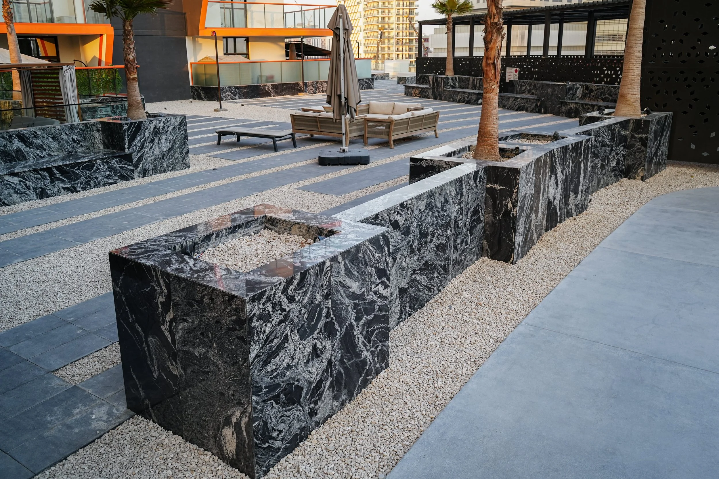 binghatti project completed by al aiham marble