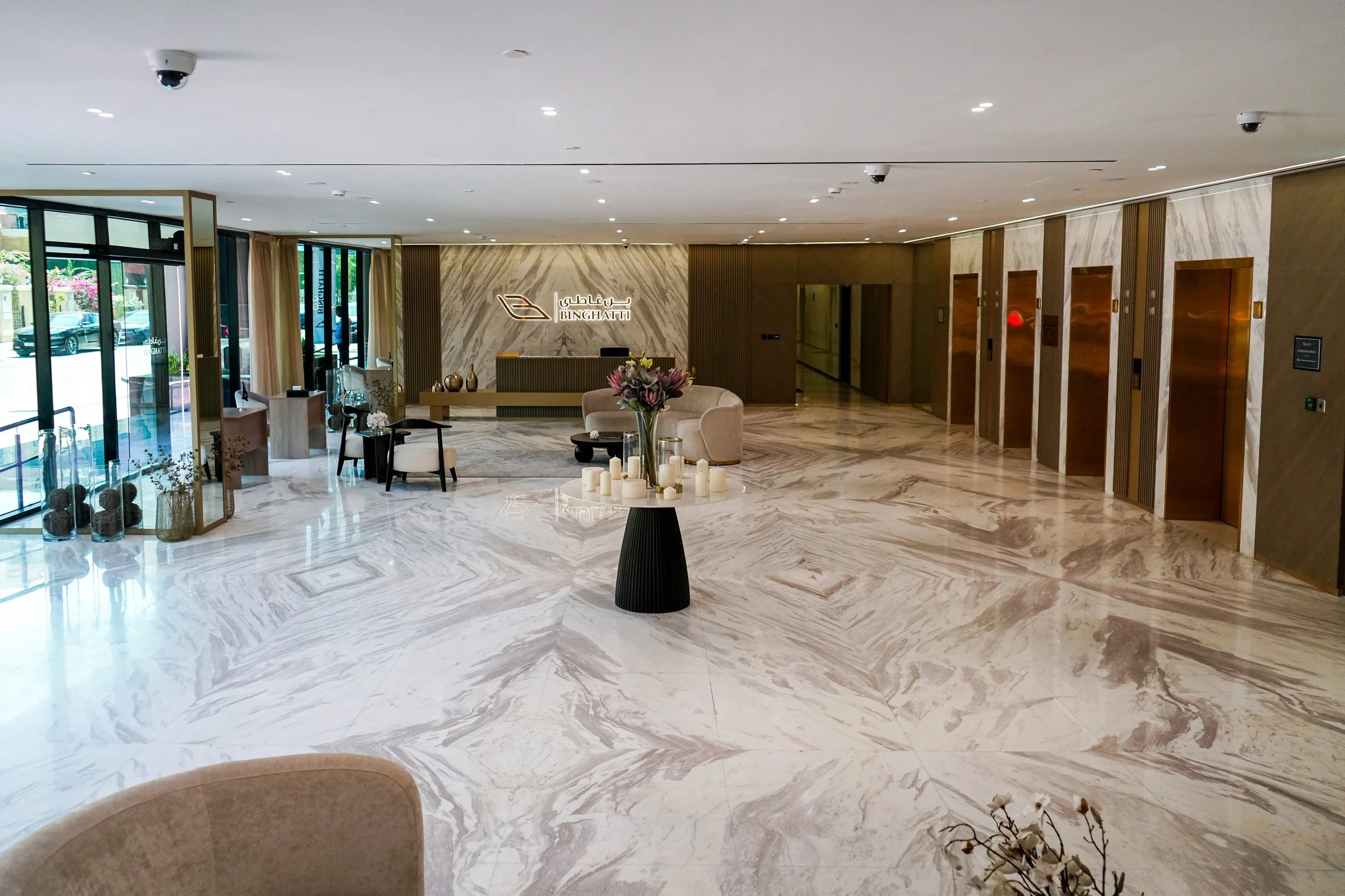 Binghatti project completed by Al Aiham Marble