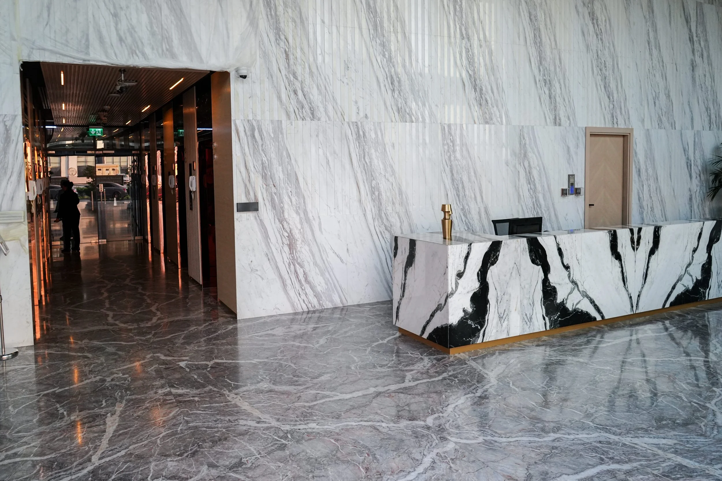 binghatti project completed by al aiham marble