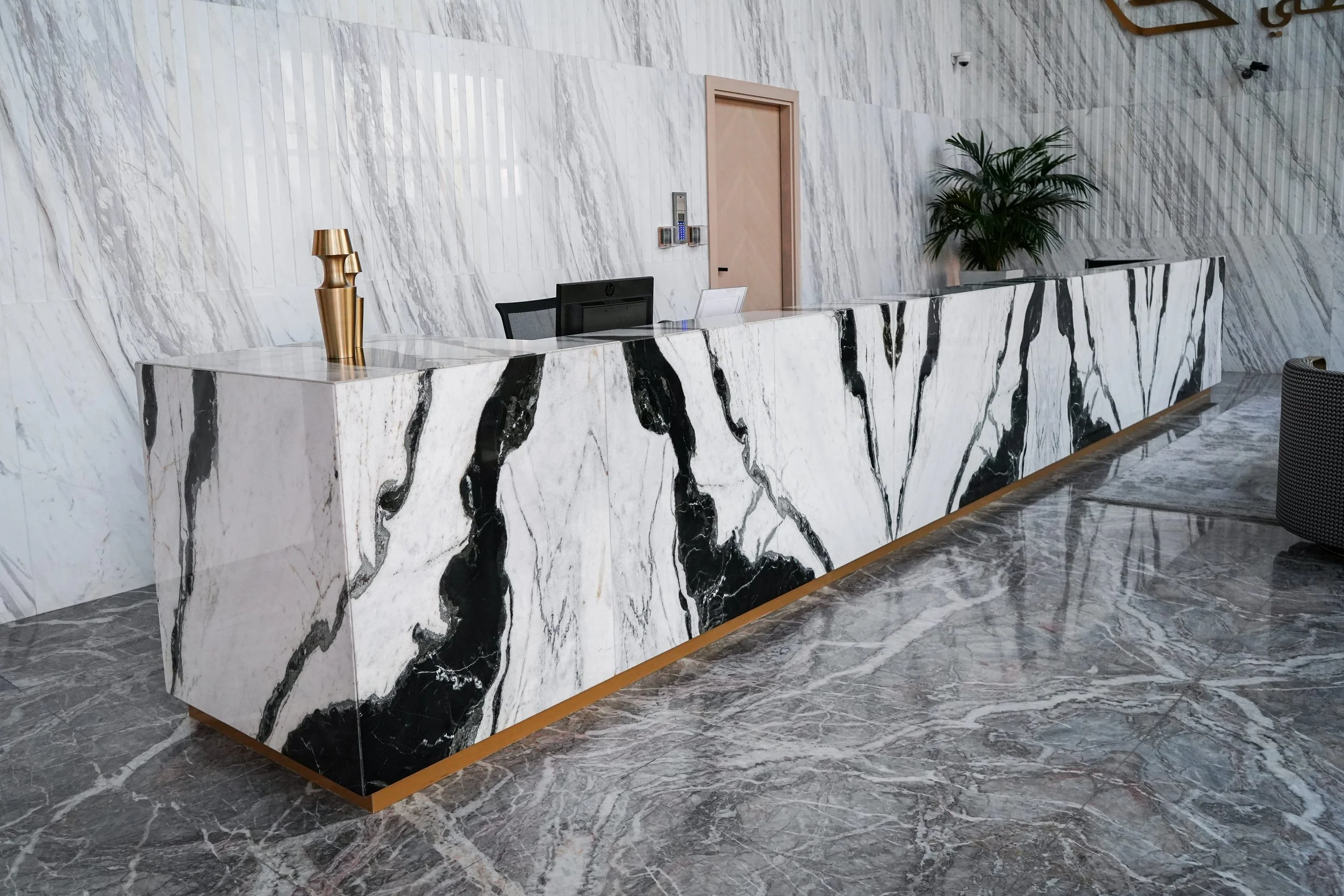 binghatti project completed by al aiham marble