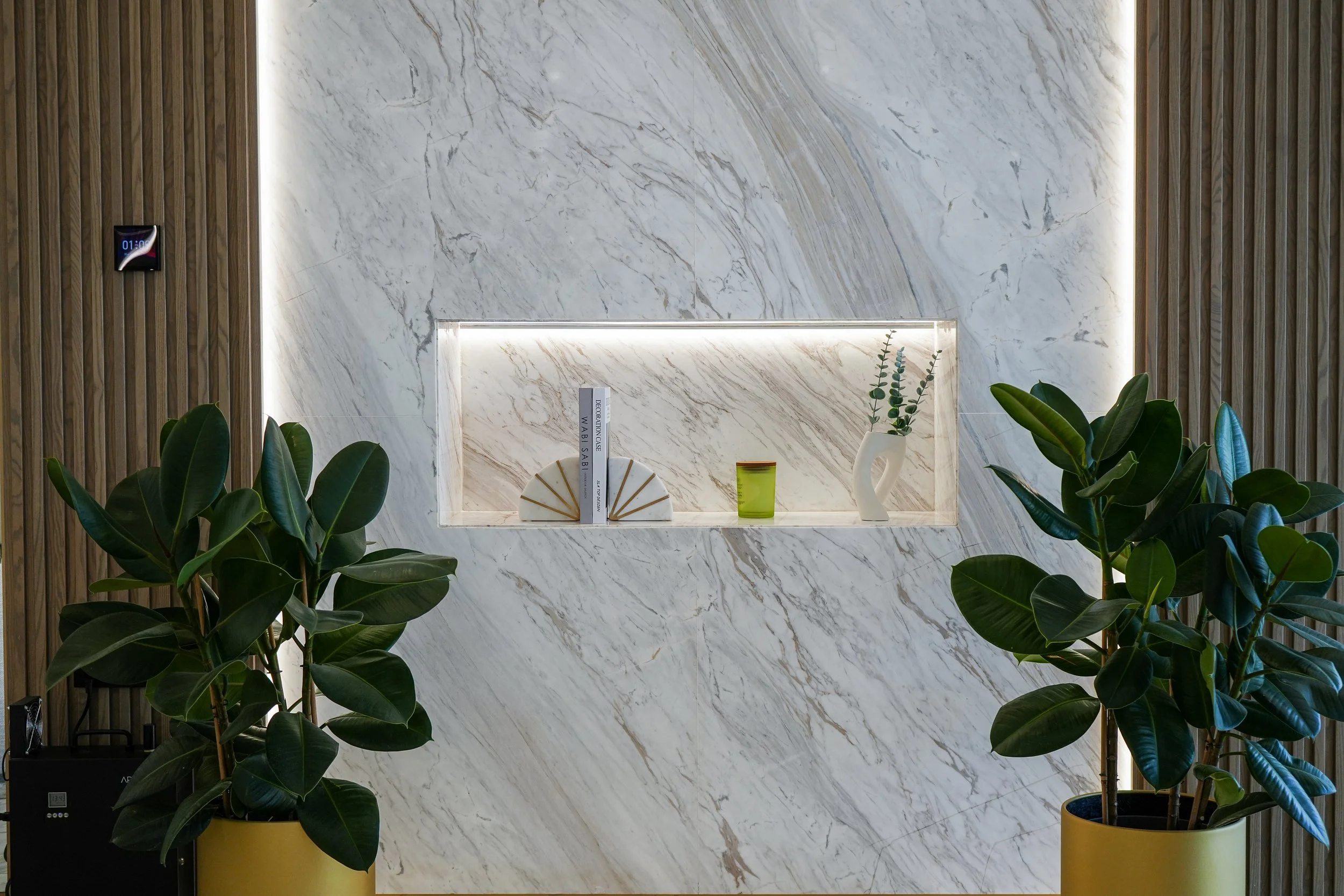 Binghatti project completed by al aiham marble