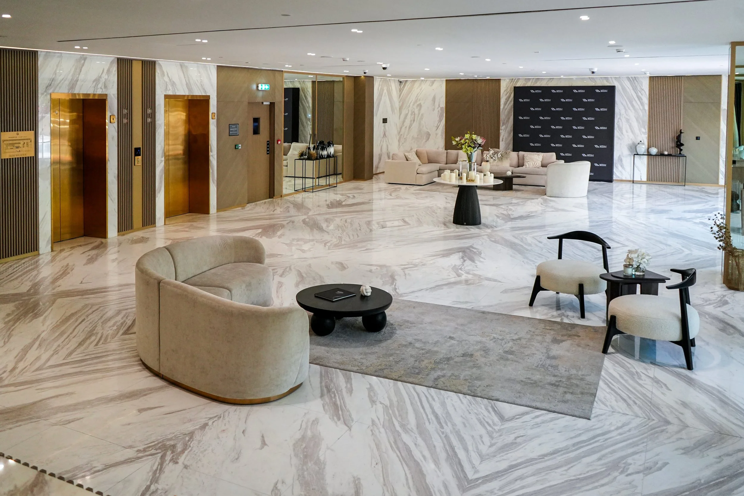 Binghatti project completed by Al Aiham Marble