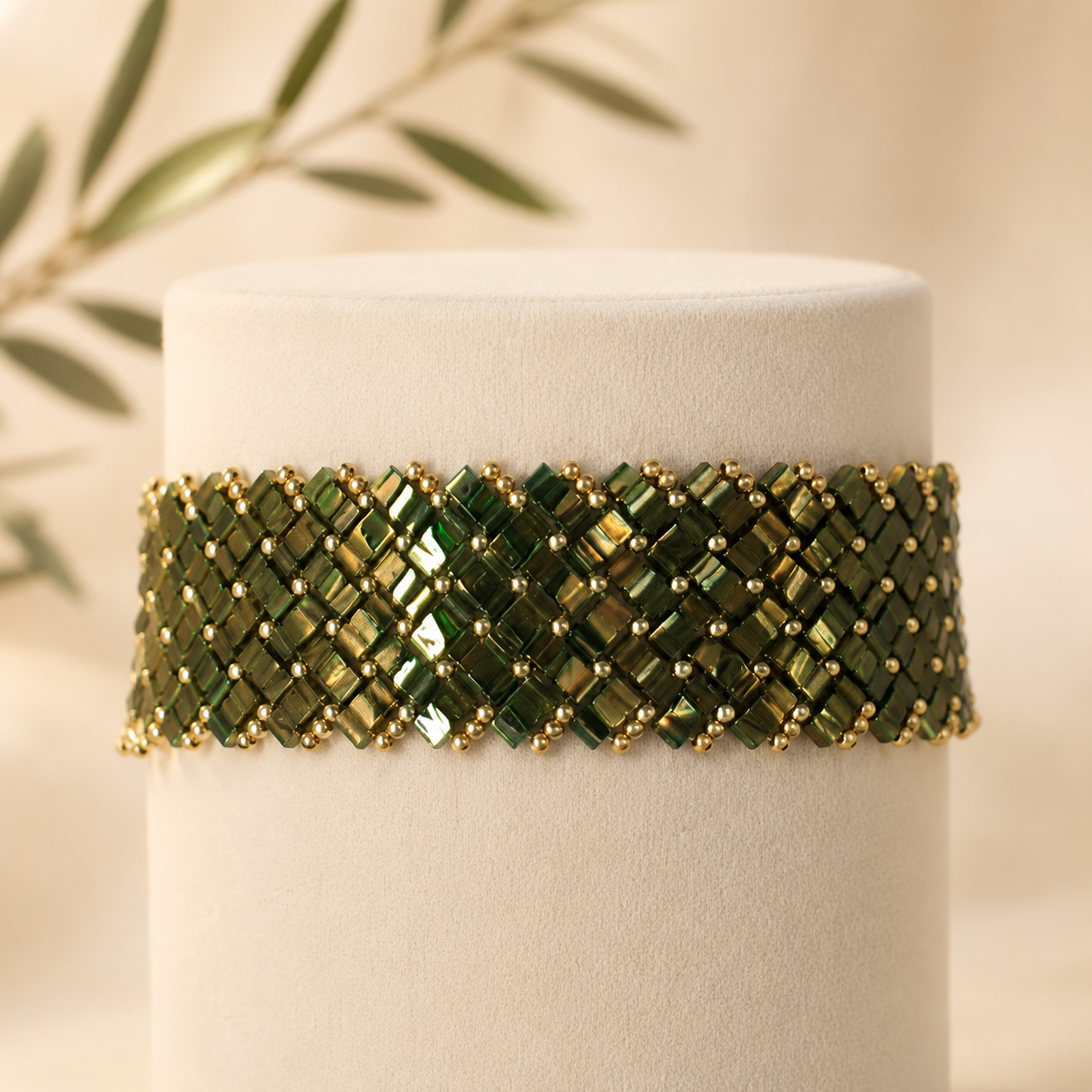 Bracelet Vert Olive – 3 modèles