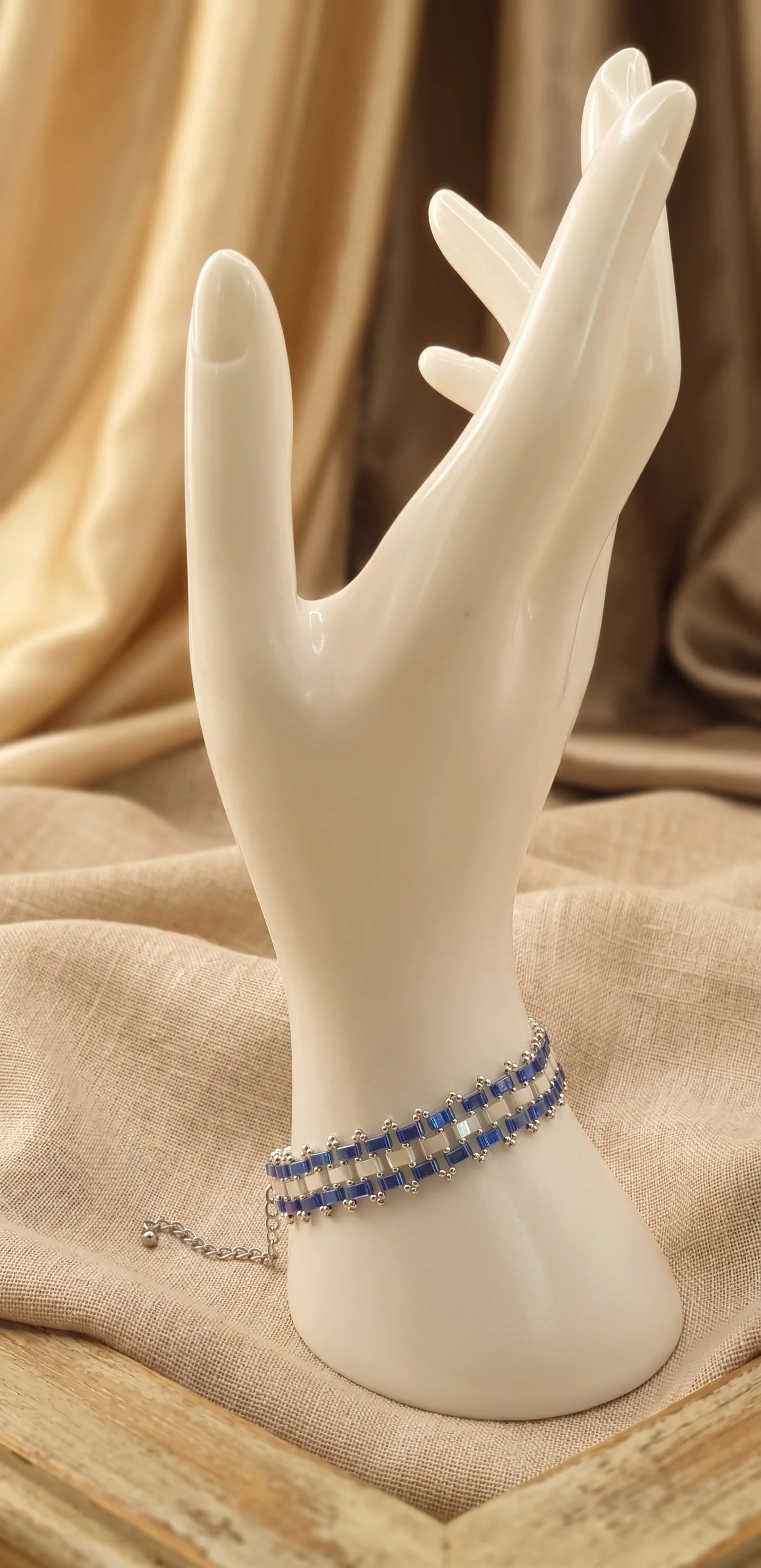 Bracelet Écume de Cobalt