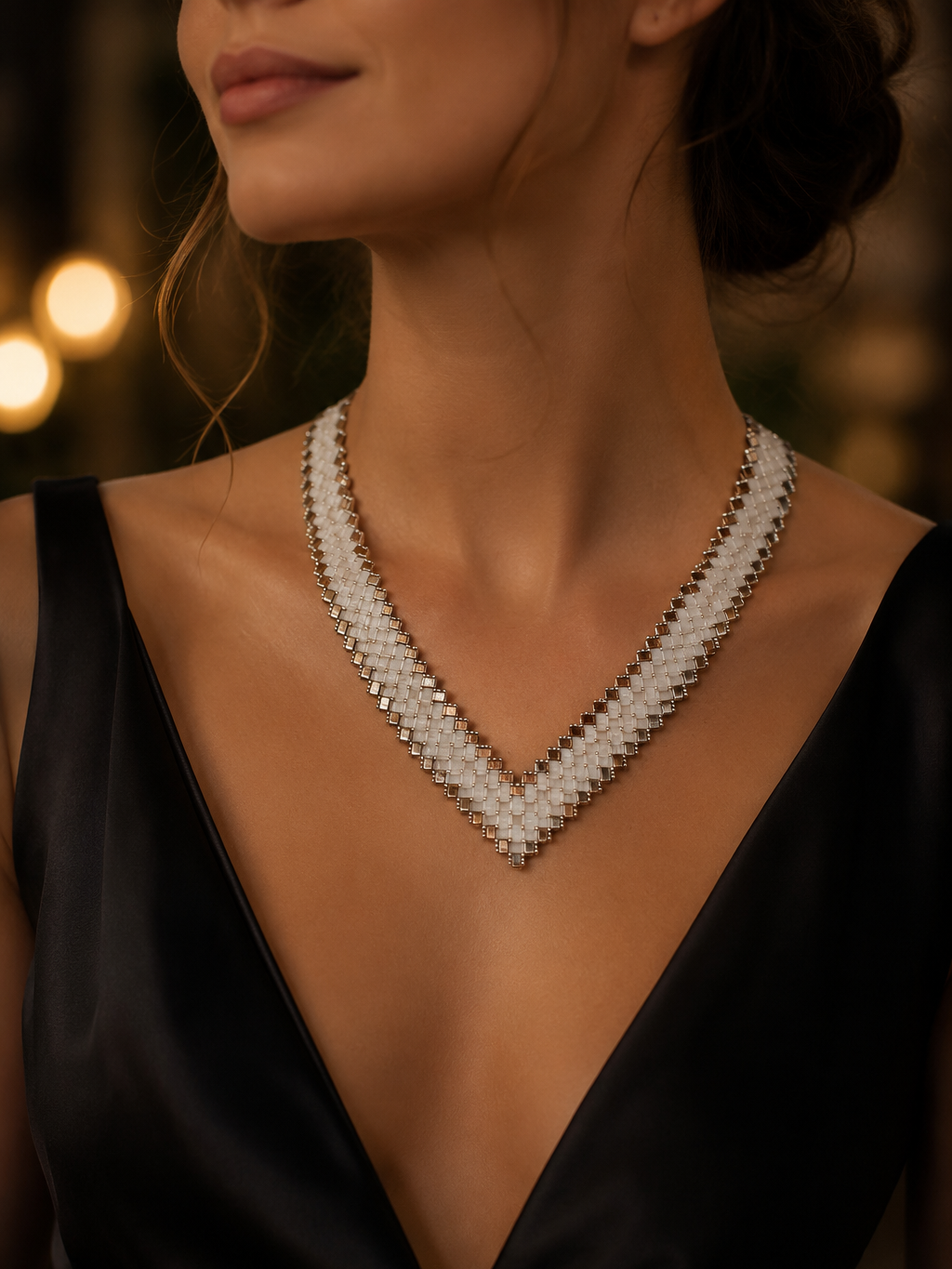 Collier Éclat de Lune - 2 modéles -