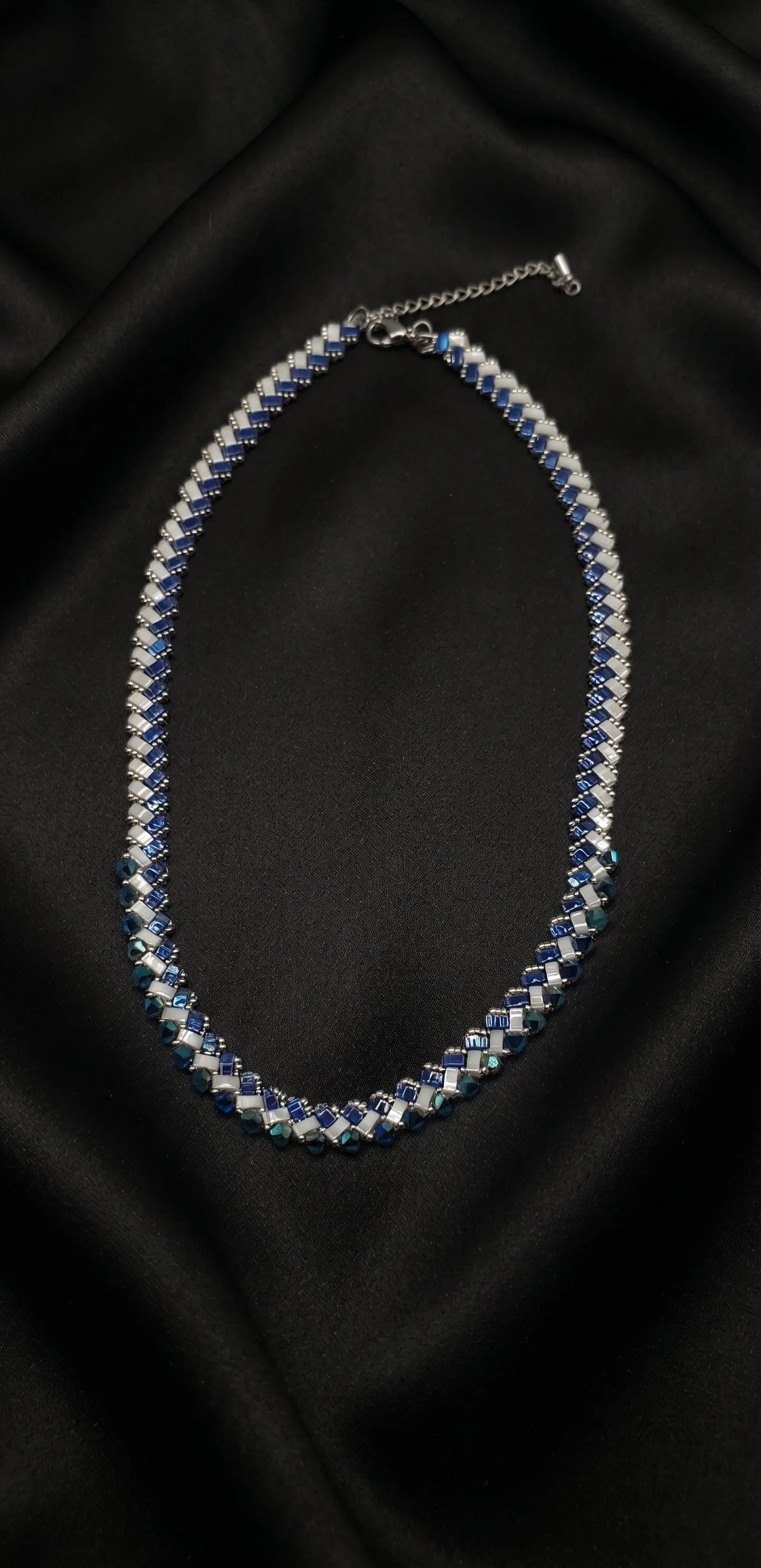 Collier "Symphonie Glacée"