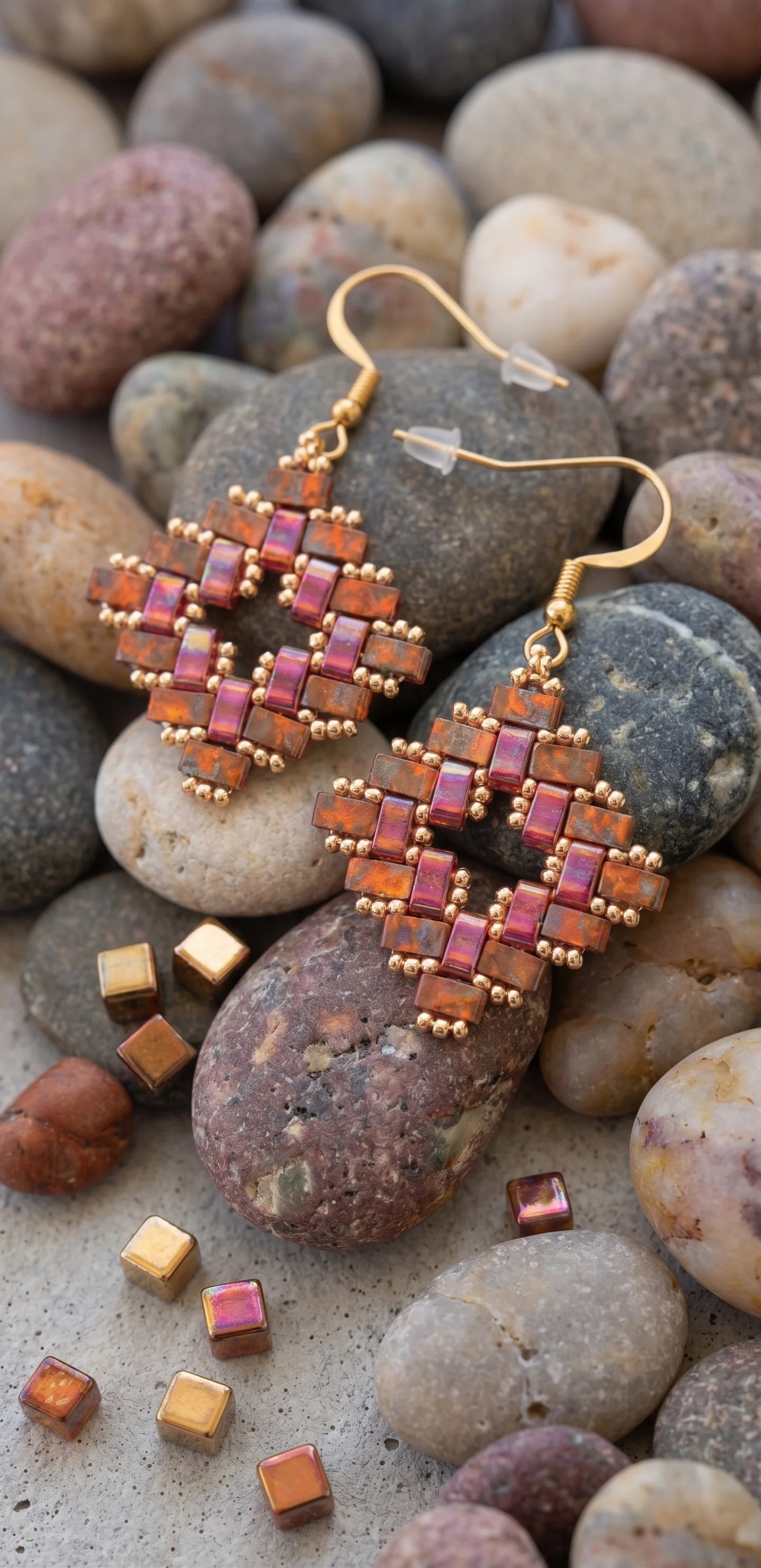 Boucles d’oreilles Grenade d’Or