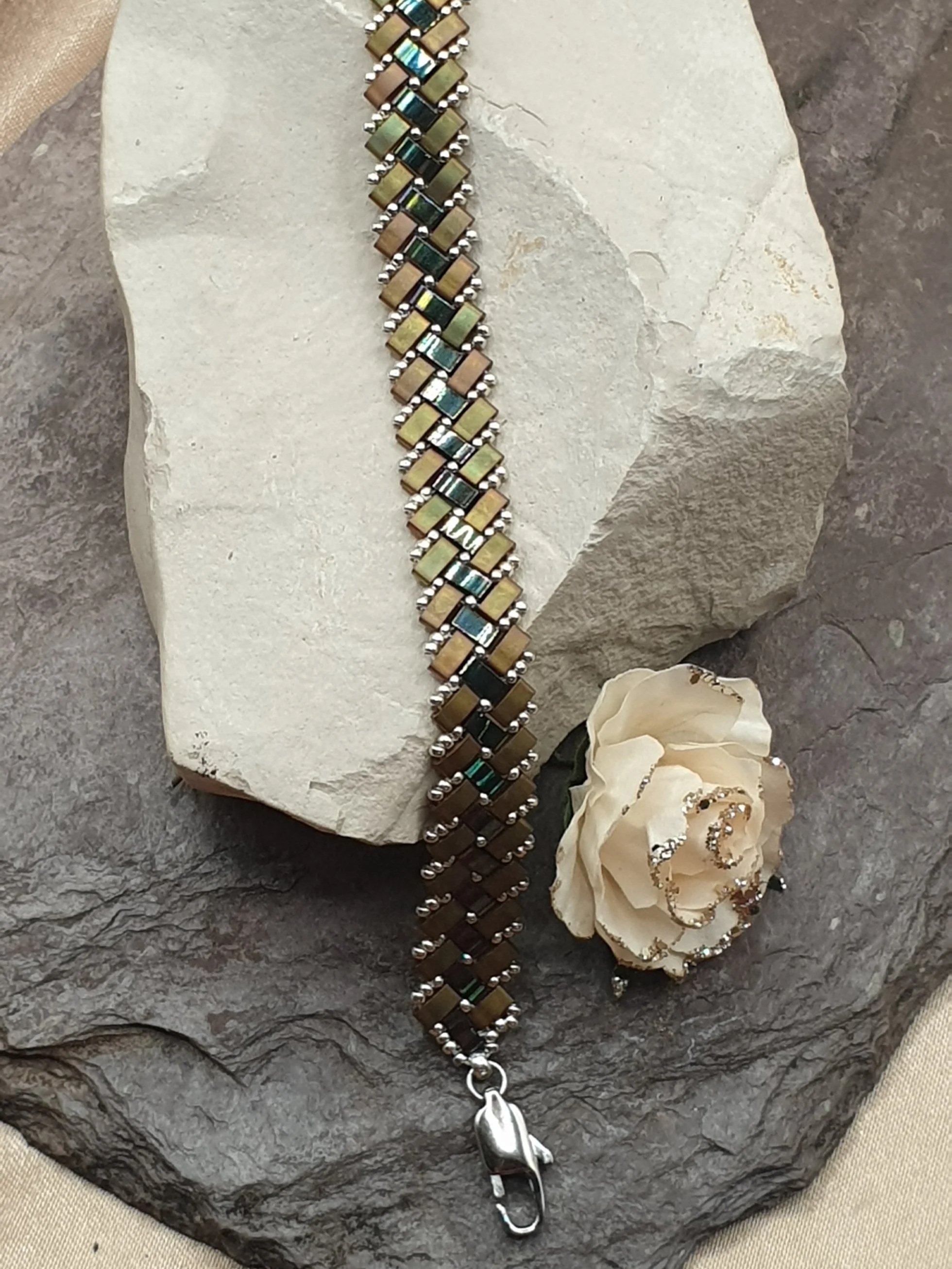 Bracelet chevron impair