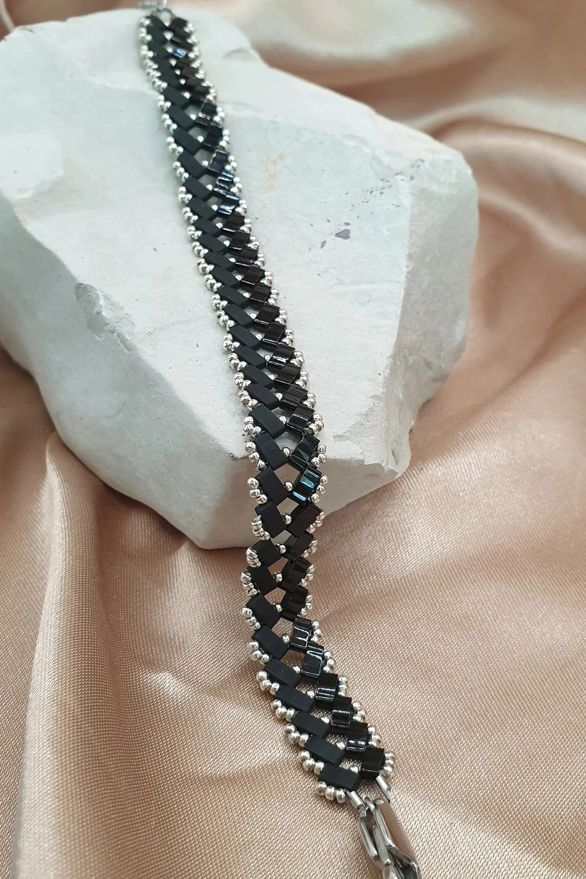 Bracelet Épi croisé -Mixte