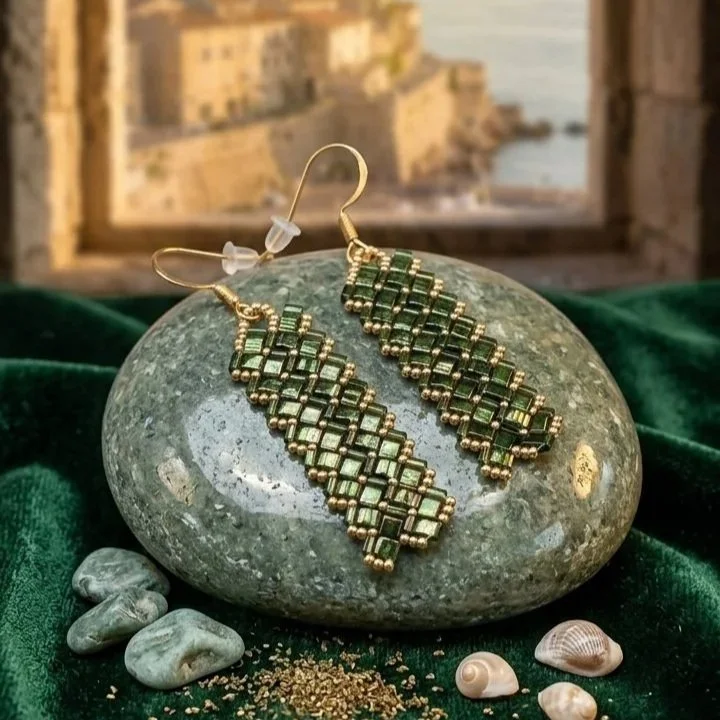 Boucles d’oreilles Olivier Dorées