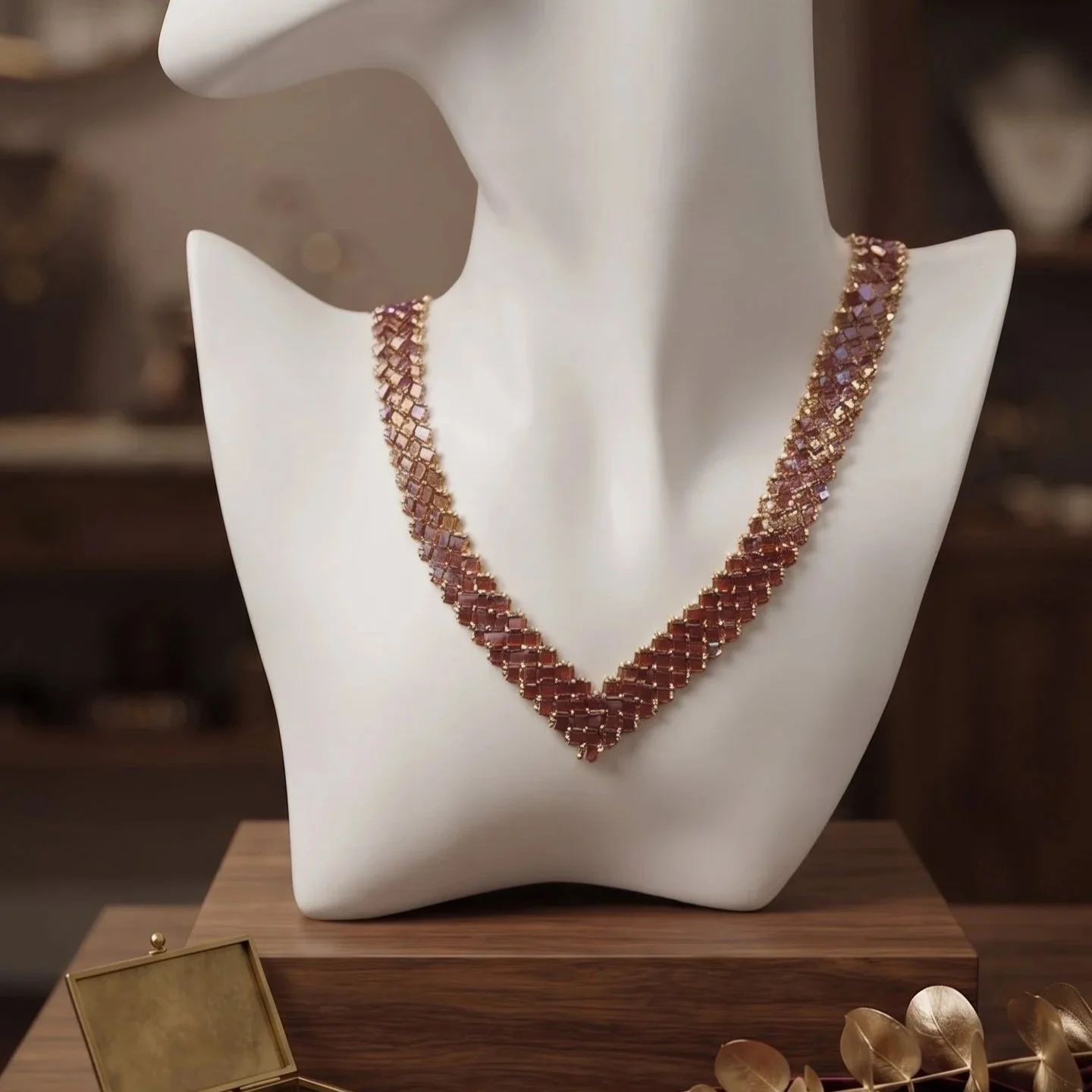 Collier "Éclat Topaze"