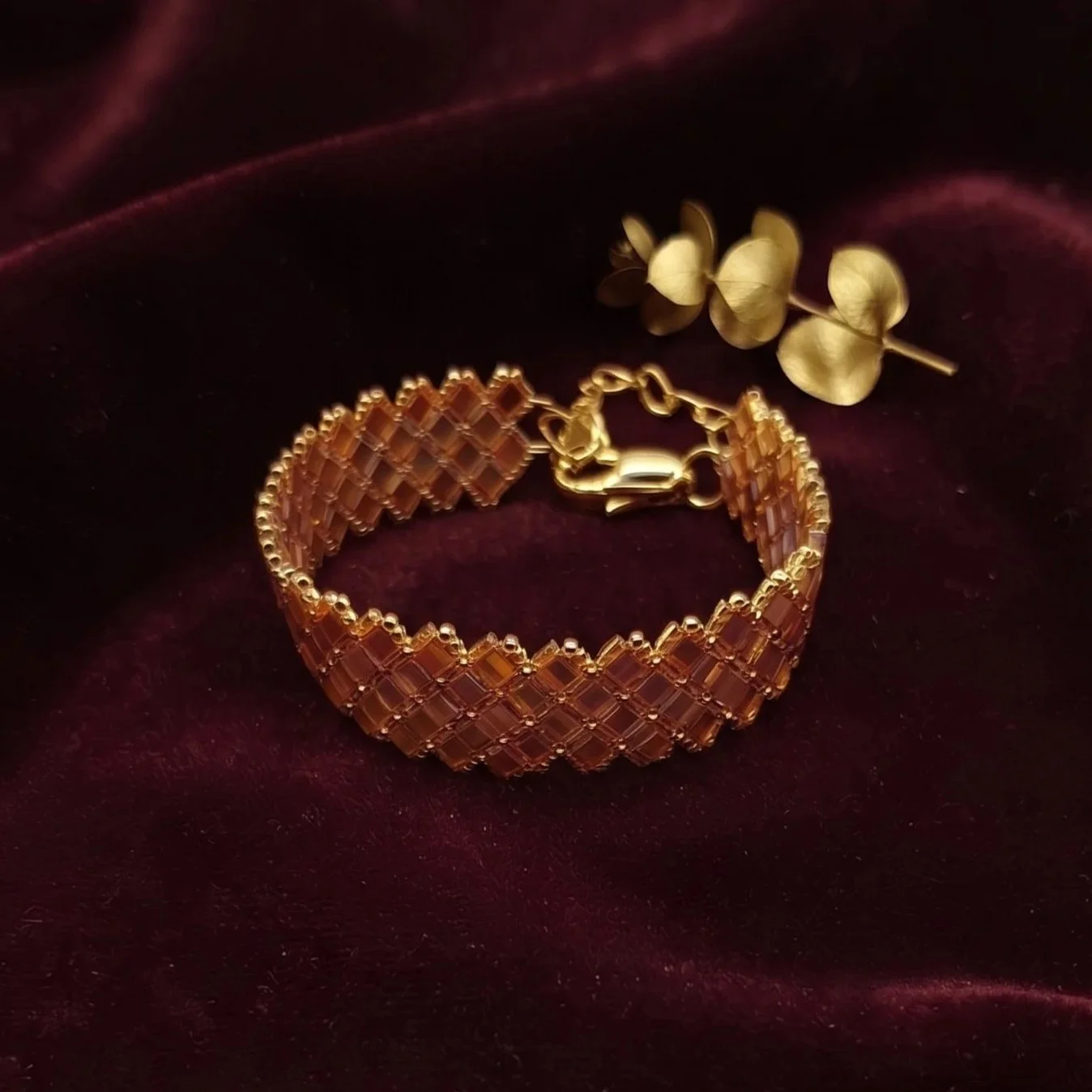 Bracelet "Éclat Topaze"