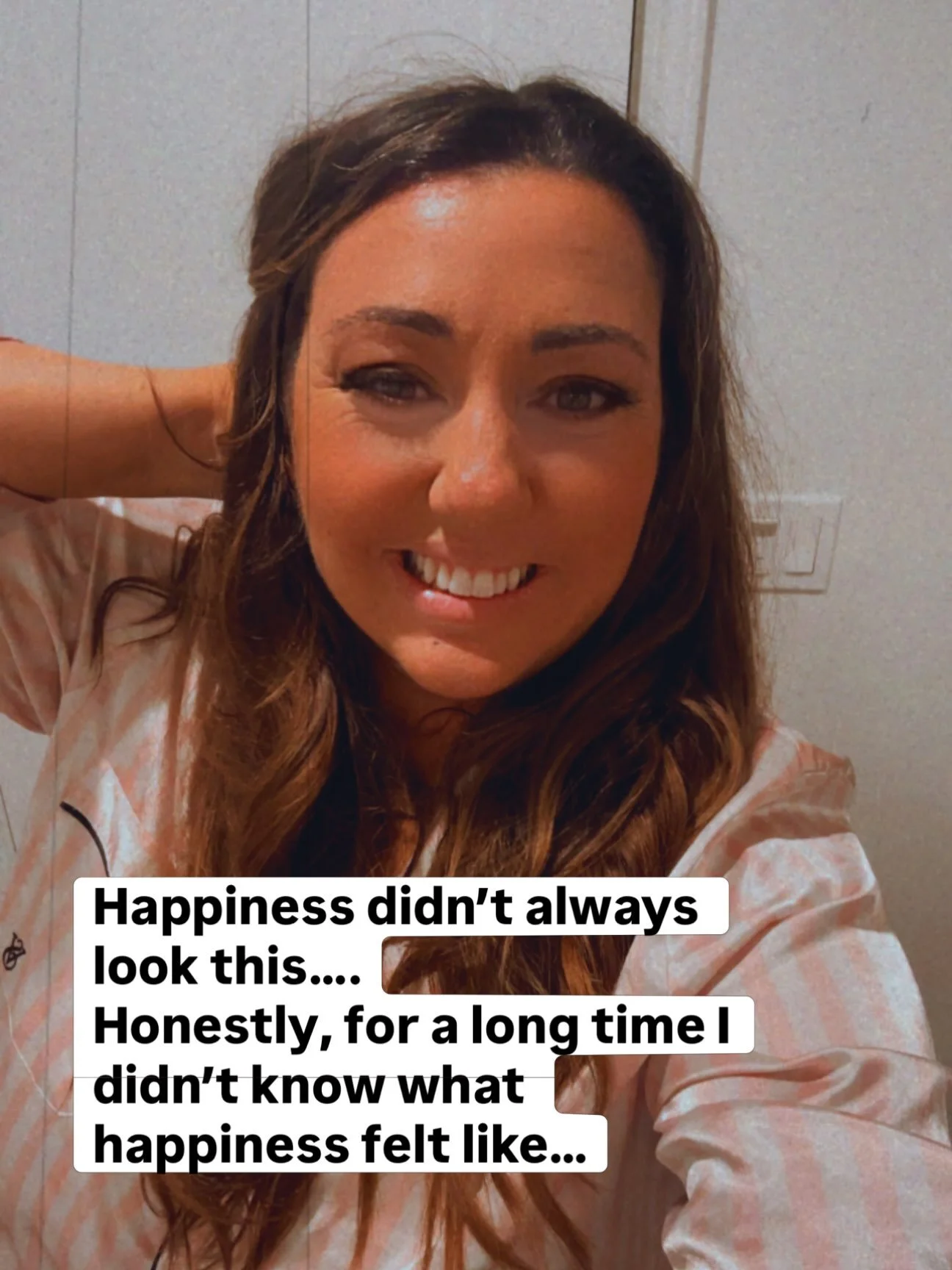 Happiness didn&rsquo;t always look like this.

For a long time, it looked like &ldquo;when.&rdquo;

When I lose the weight.
When I make more money.
When I finally get ahead enough to breathe.

If you&rsquo;re a woman who struggles to slow down, you m
